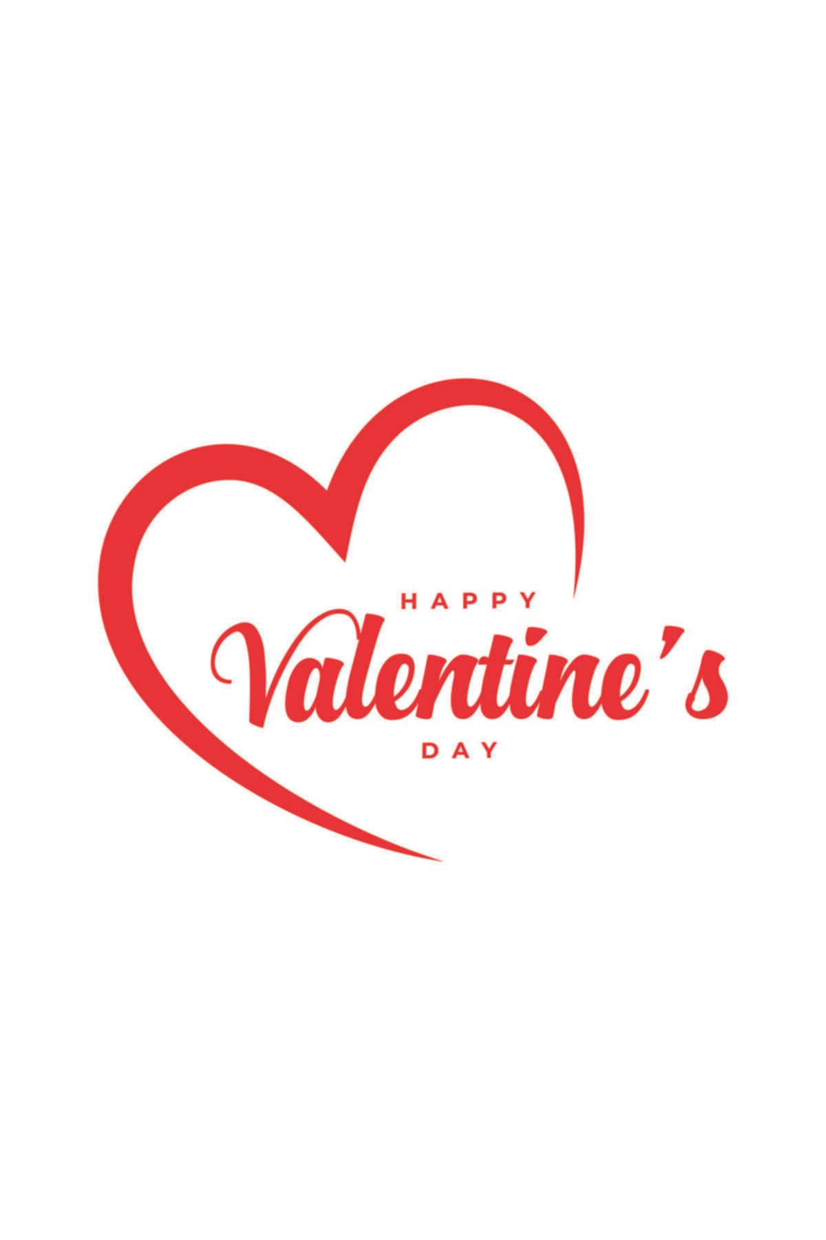 MLH STORE Happy Valentine's Day & 14 Şubat Sevgililer Günü Sticker