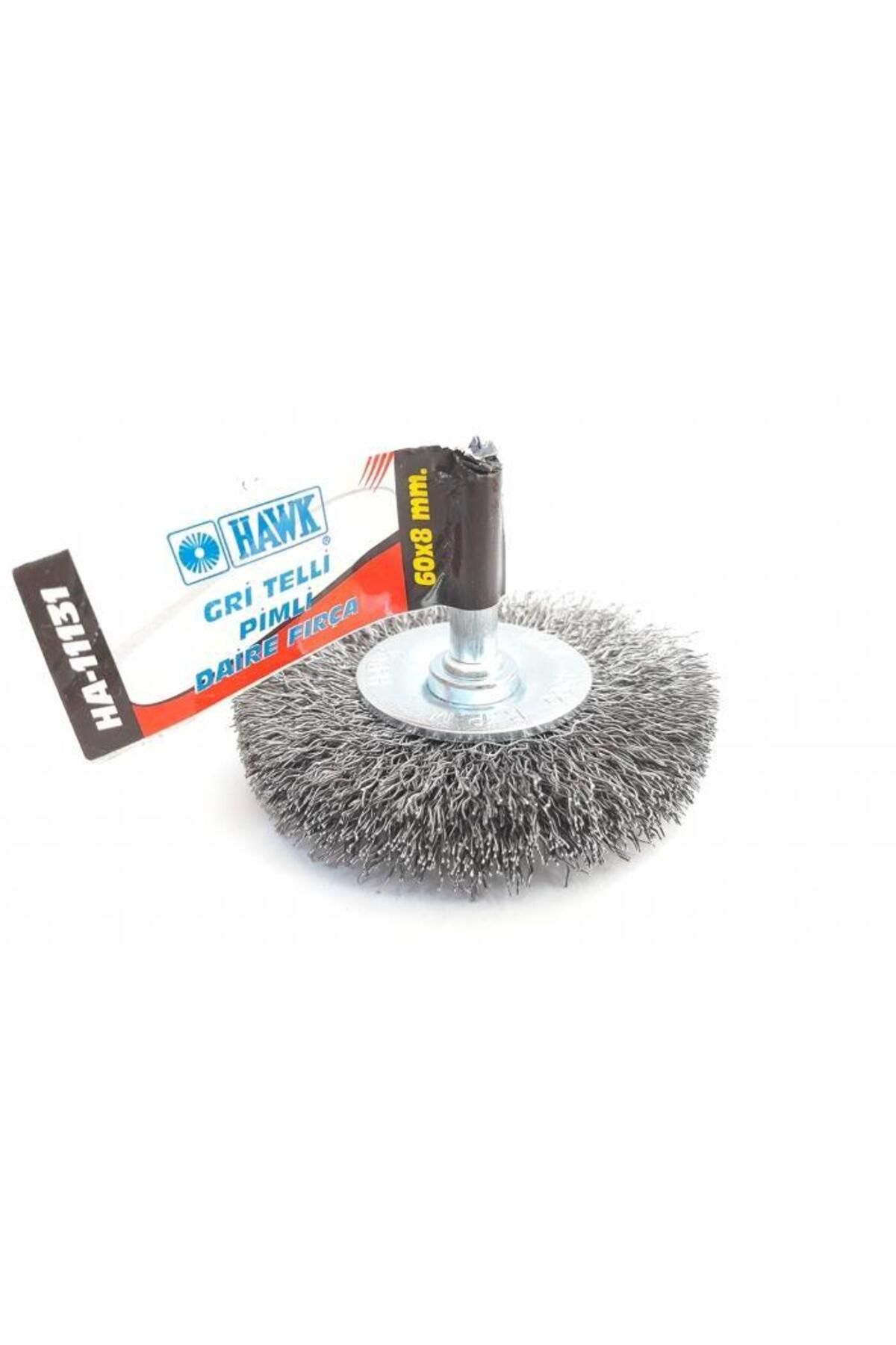 SOLFEJ MIX HA11131 Pimli Gri Tel Daire Fırça 60x8 mm