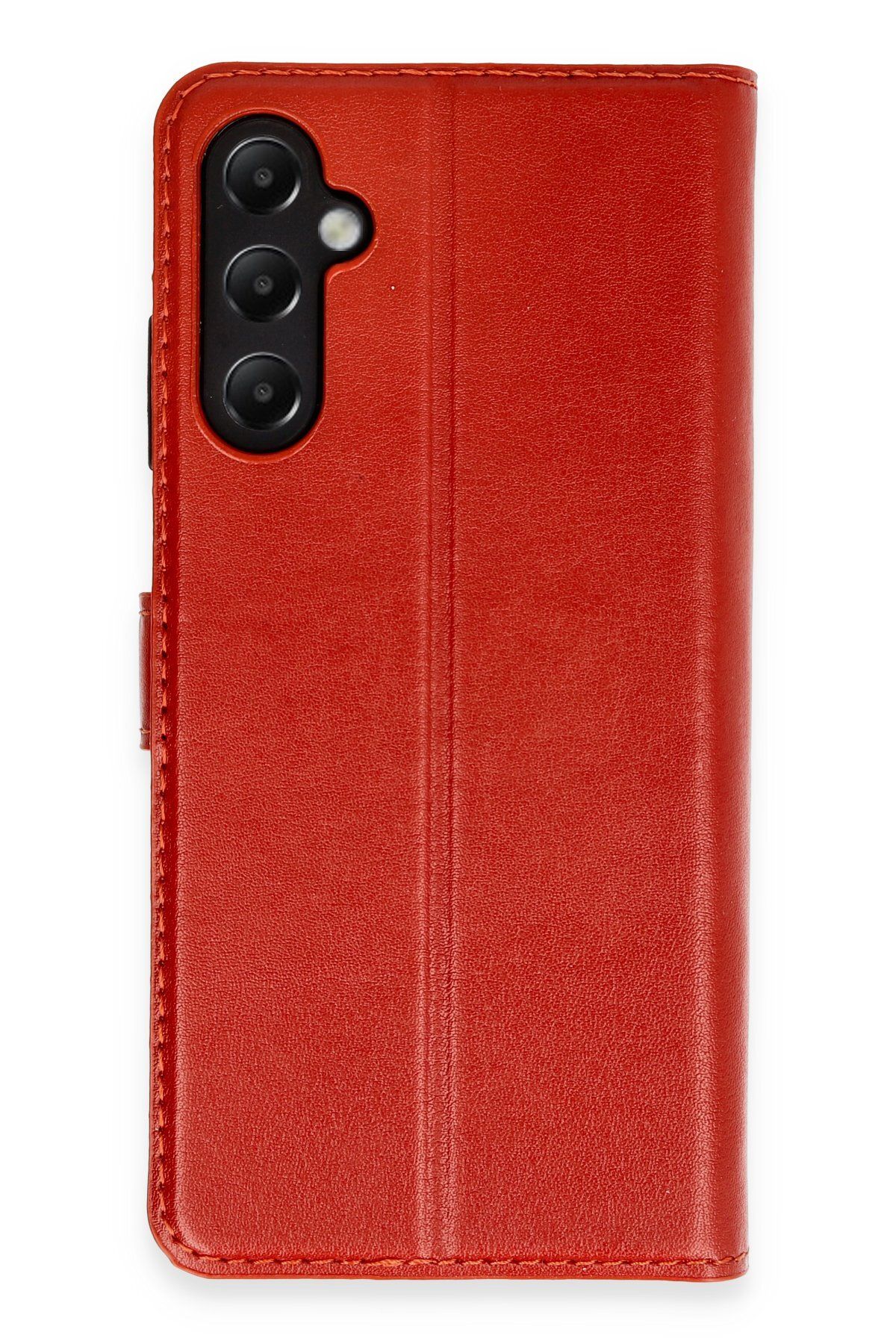 NewFace Samsung Galaxy A05S Kılıf Trend S Plus Kapaklı Kılıf - Kırmızı FLKRY