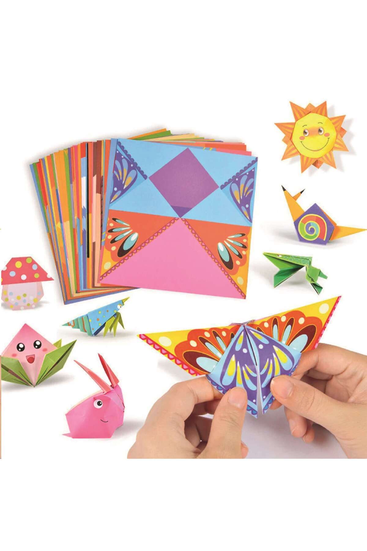 Rossie Origami Seti - 3 Boyutlu Hayvanlar