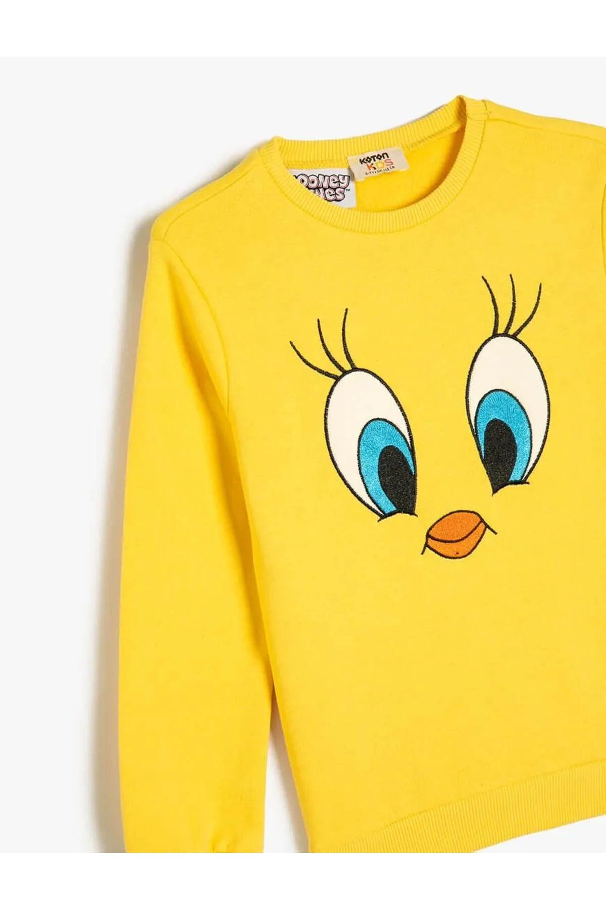 Koton-Φούτερ με άδεια Tweety - Crew Neck, Cotton 3