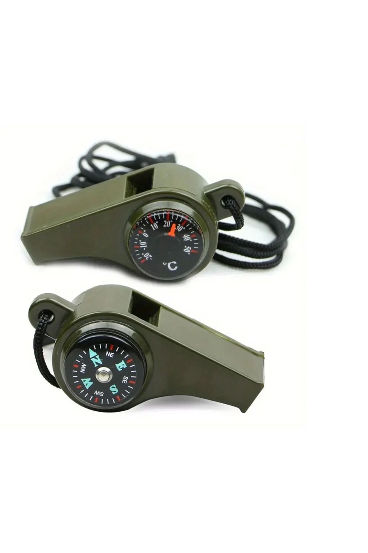 roztomily-Emergency Whistle with Compass and Thermometer 3