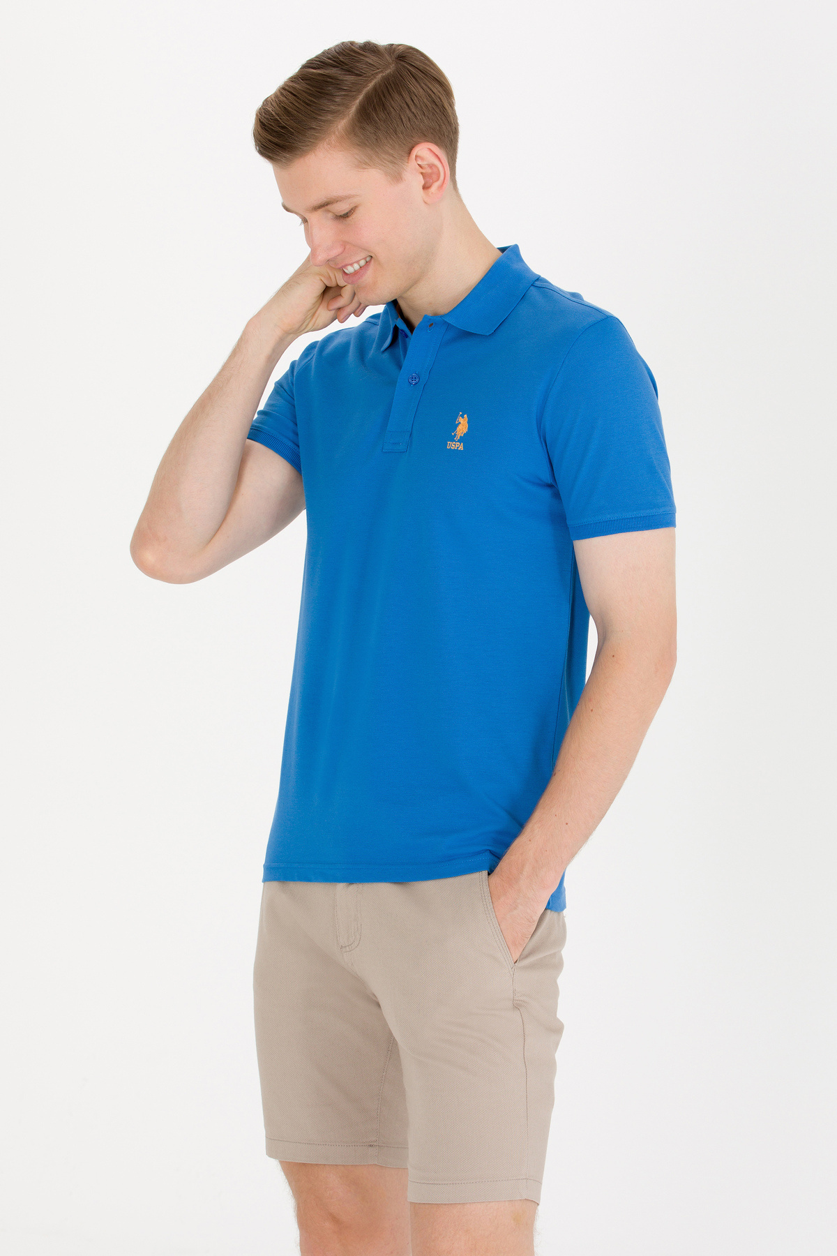 پولوشرت مردانه یقه پلو | یو اس پولو U.S. Polo Assn. 774673 TR - تصویر 4