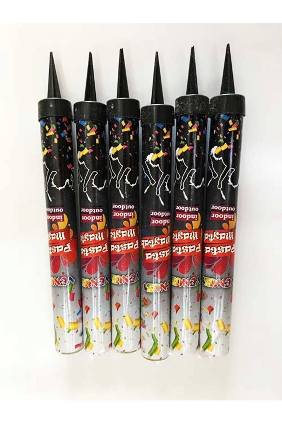onixe Pasta Meşalesi Parti Kutlama  Doğum Günü 6 Adet