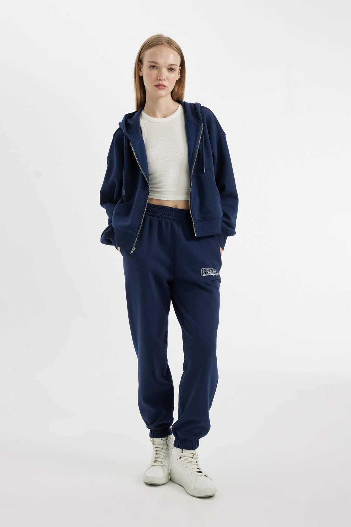 DeFacto-Dfc - Coool Jogger Sweatpants with Pockets and Elastic Waist Legs 2