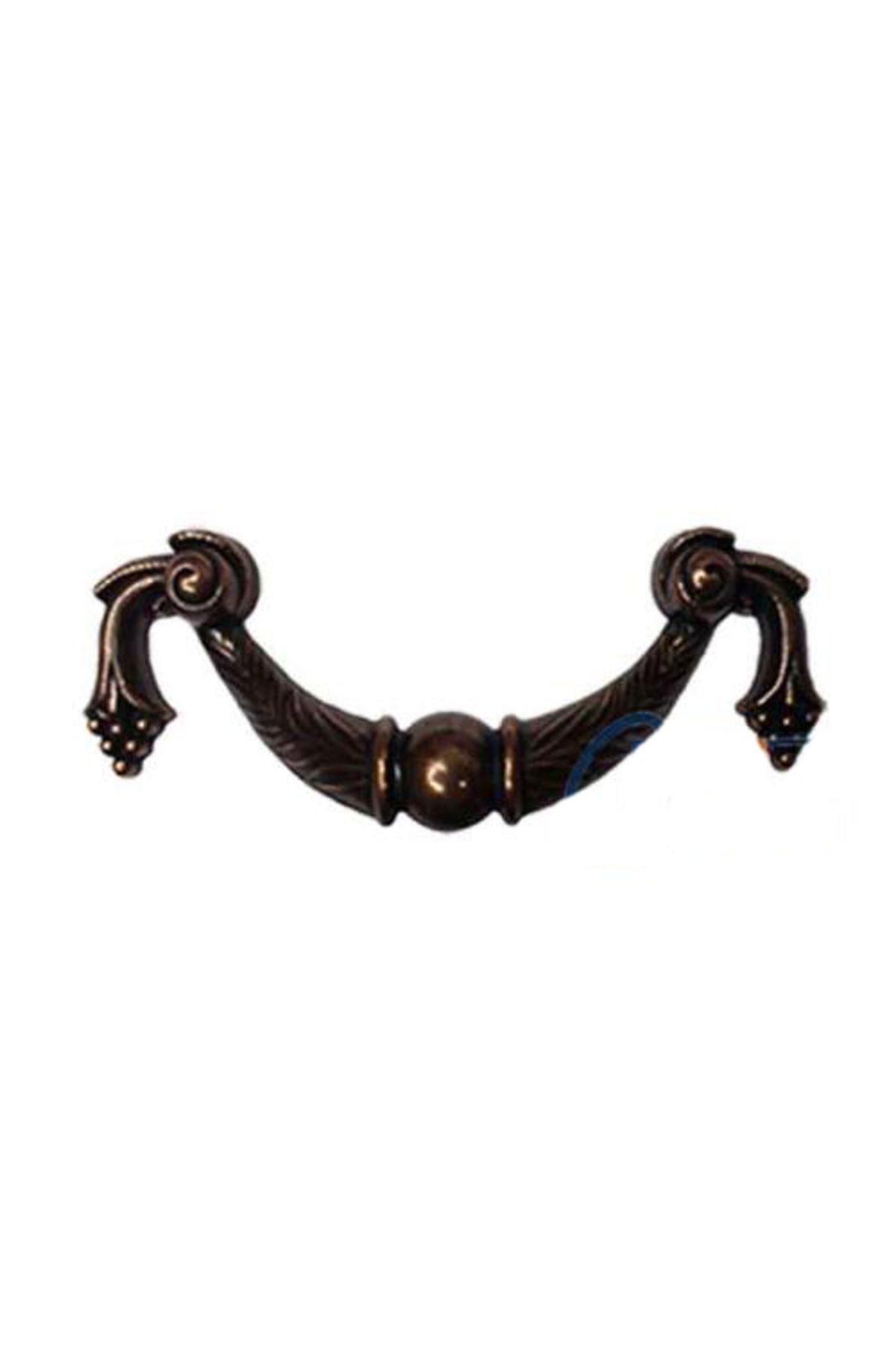 DENİZBİLİŞİM Dekoratif Zamak Üzümlü Kulp - 64Mm, Eskitme, 100 Adet