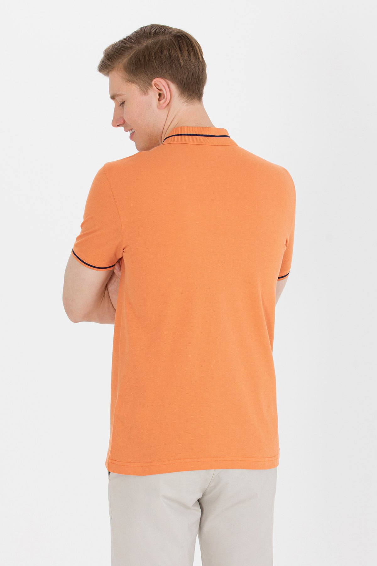 پولوشرت مردانه یقه پلو | یو اس پولو U.S. Polo Assn. 774835 TR - تصویر 5