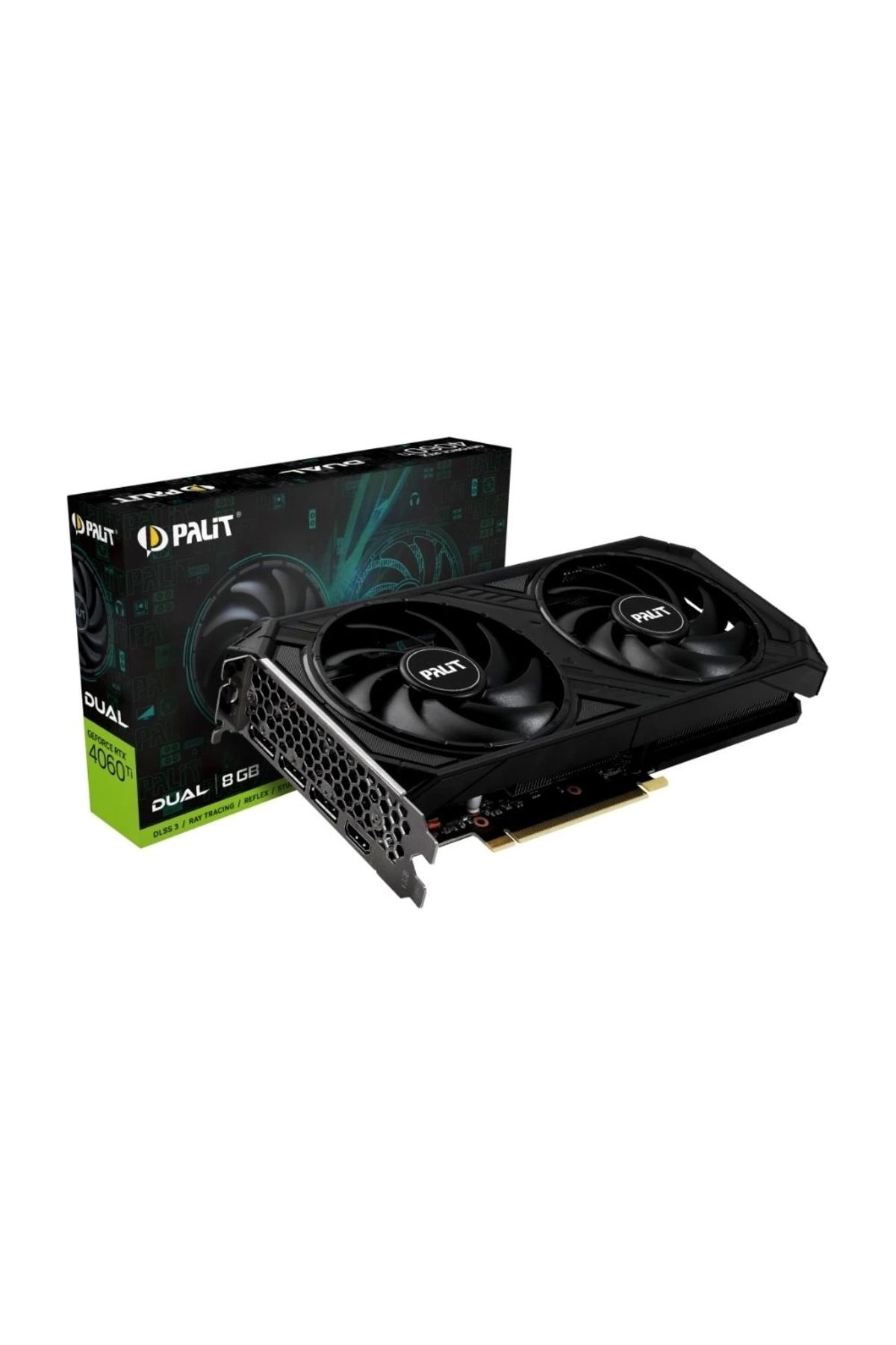 PALIT-Geforce Rtx 4060 Ti Dual 8gb 128bit Gddr6 Graphics Card 2