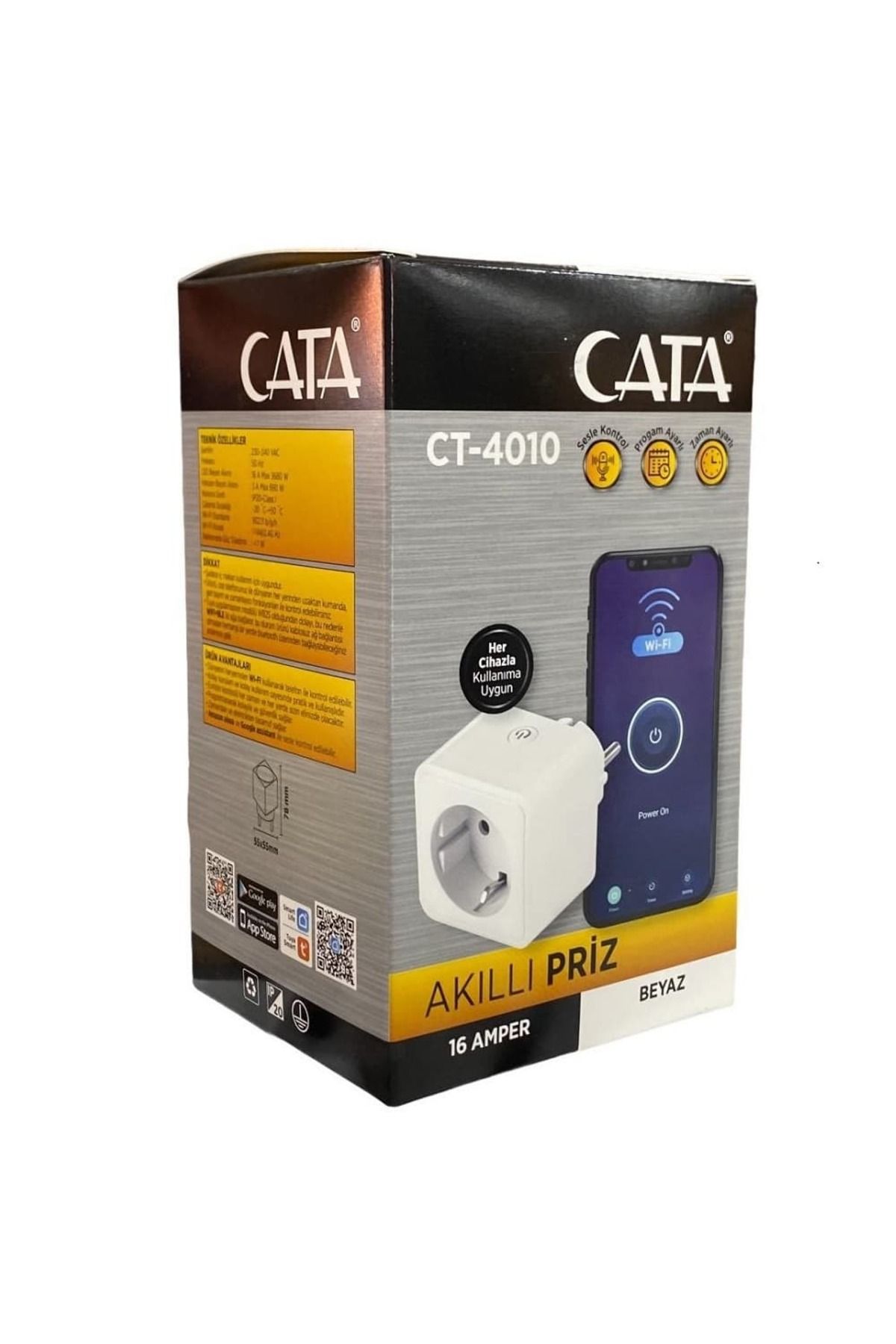 Cata-Ct-4010 Smart Wifi Socket Remote Control 2