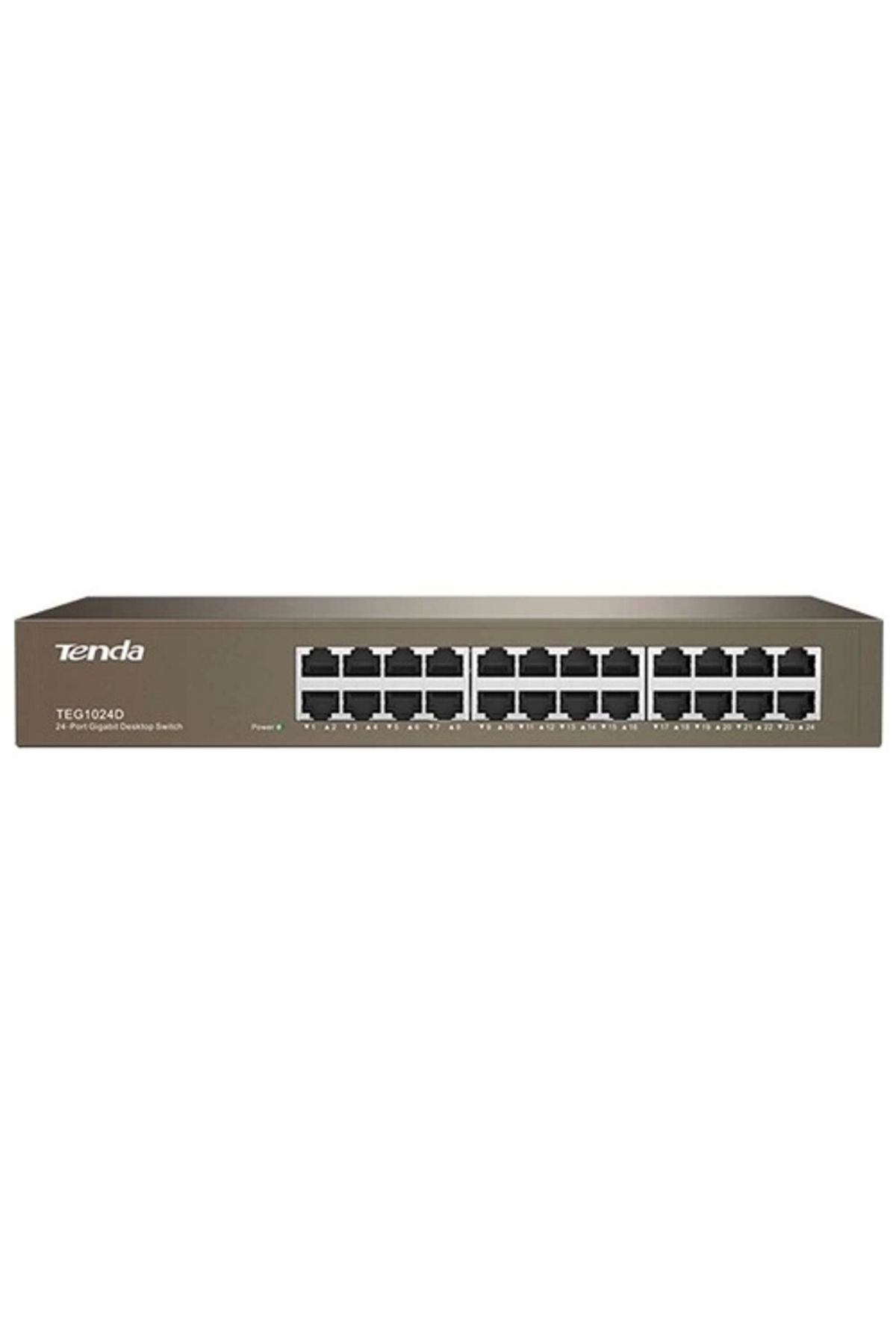 Tenda Teg1024d 24 Port 10-100-1000 Mbps Switch Çelik Kasa Rack Mount