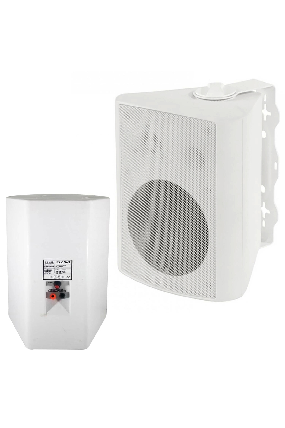 Universal Fx-5wt Sütun Hoparlör 13cm 100 Watt Trafolu Beyaz 1 Adet