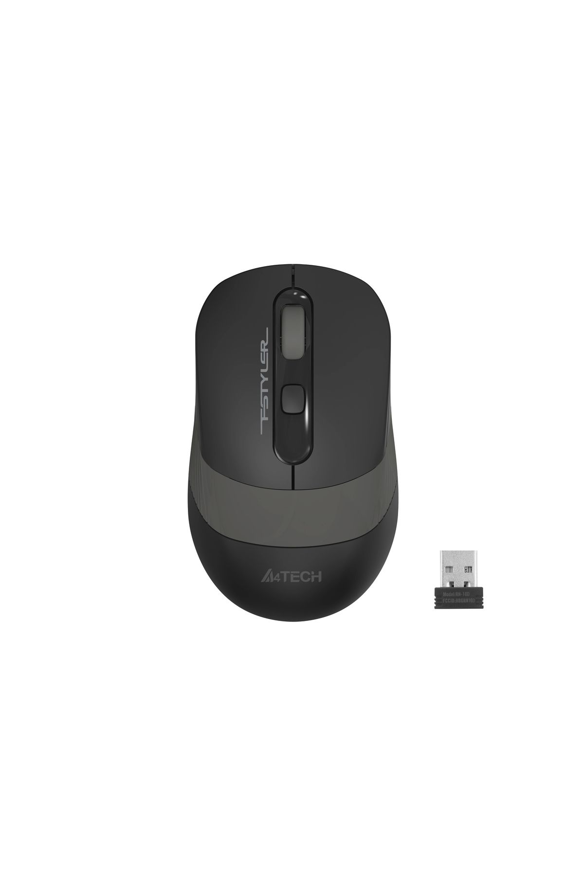 A4 Tech Fg-10 Kablosuz Optik Mouse.siyah-gri