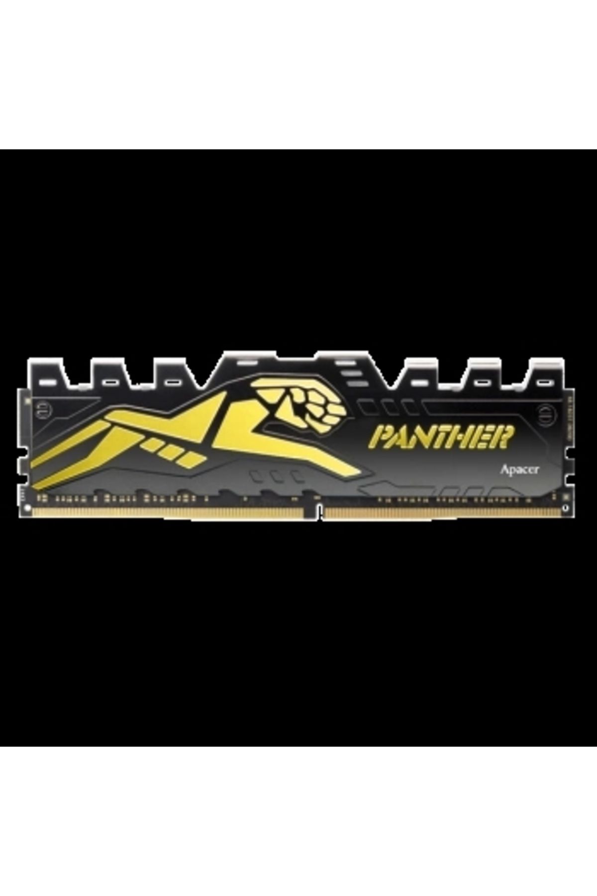 Apacer Panther Black-gold 16gb (2X8GB) 3200mhz Cl16 Ddr4 Gaming Ram (AH4U16G32C28Y7GAA-2)