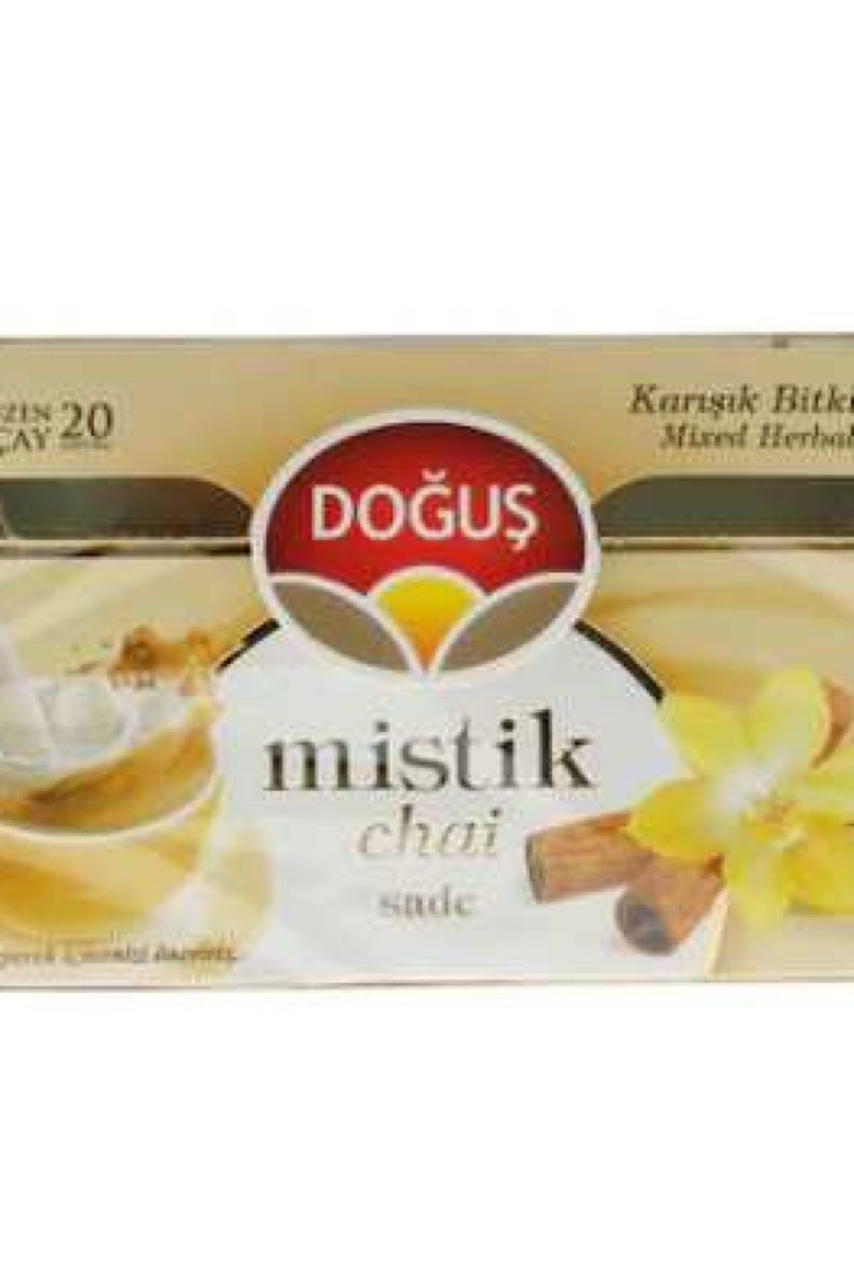 Doğuş Mistik Chai Sade Çayı Süzen Poşet 20x2.5 gr