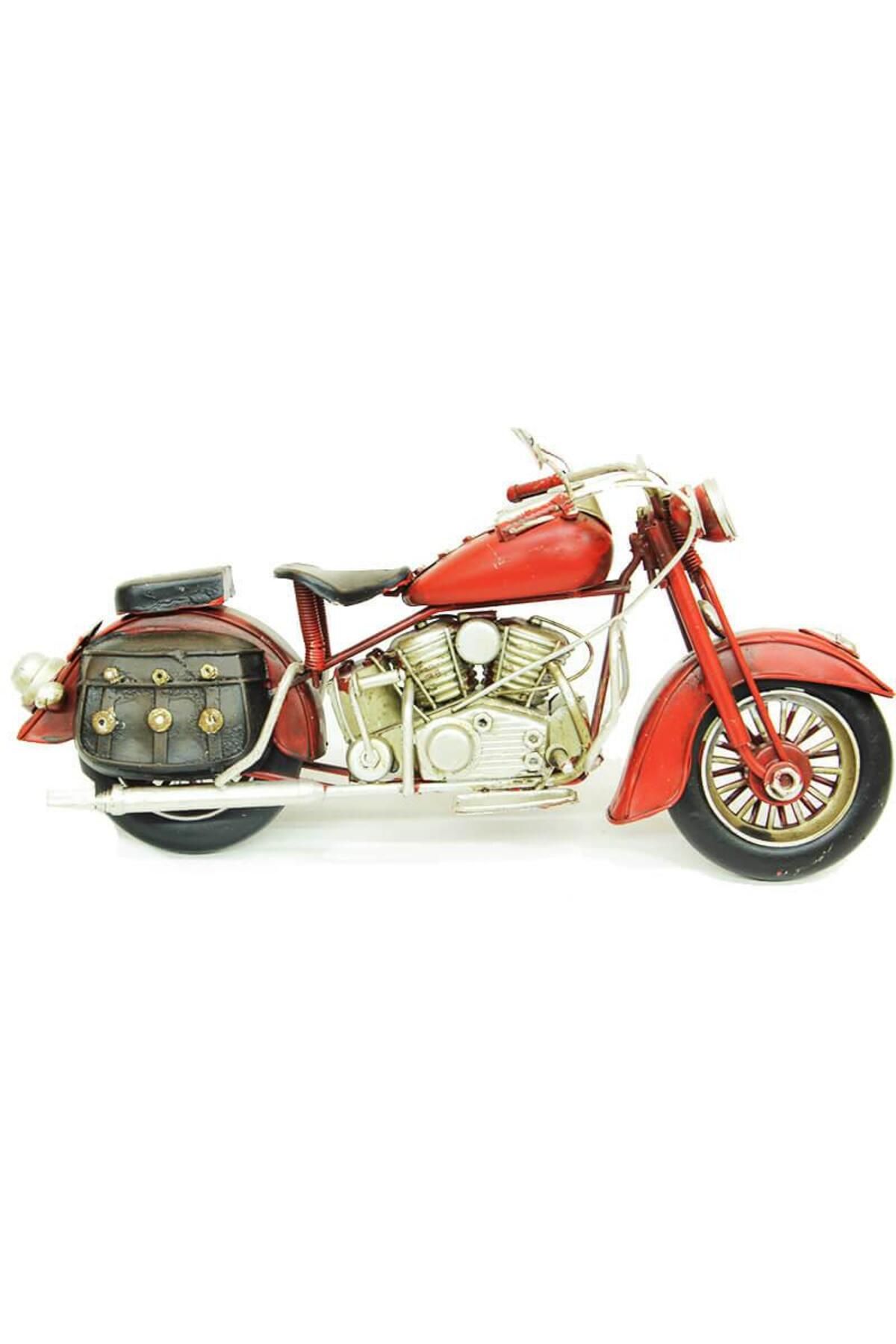 MİMA home Dekoratif Metal Motosiklet Chopper Motosiklet Dekoratif Hediyelik