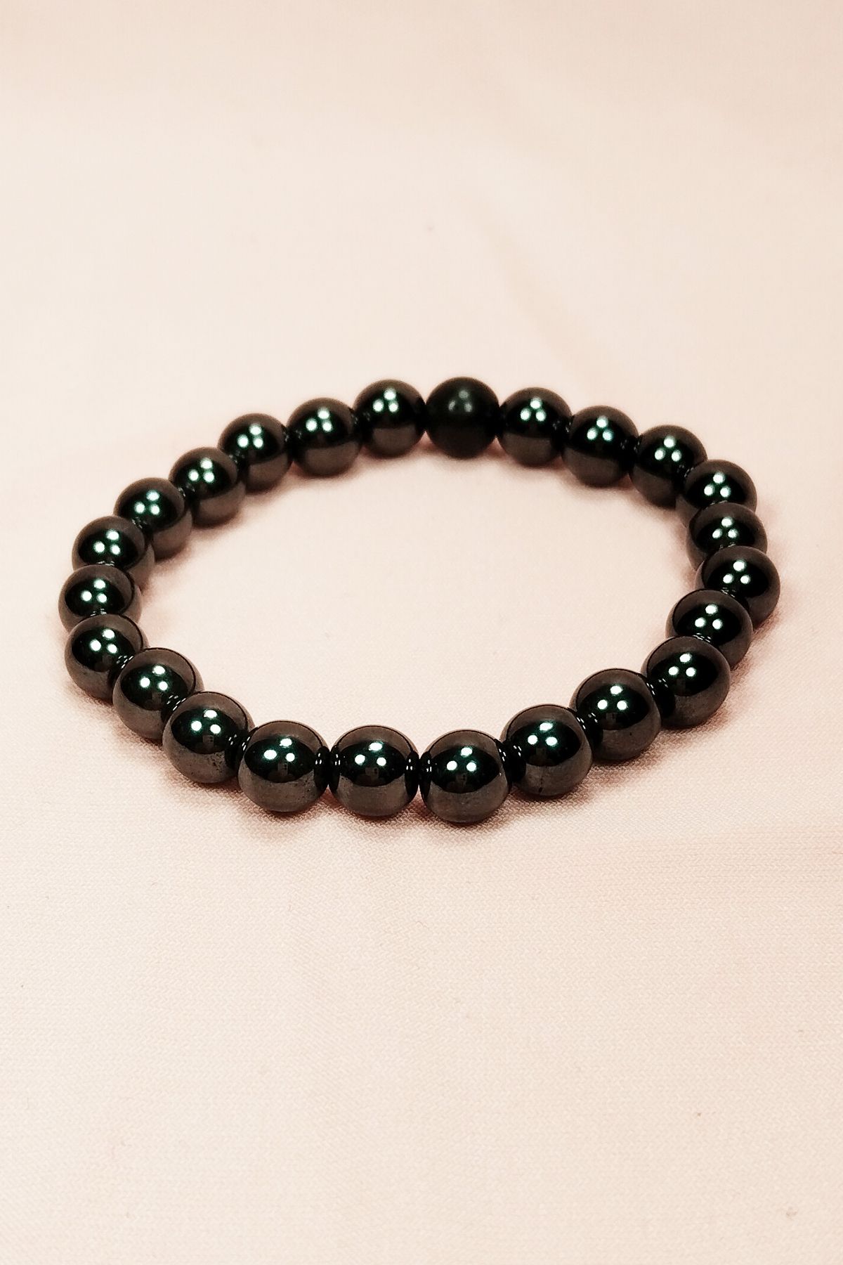 Ceet Markets-Natural Hematite Stone Bracelet - Boxed 1