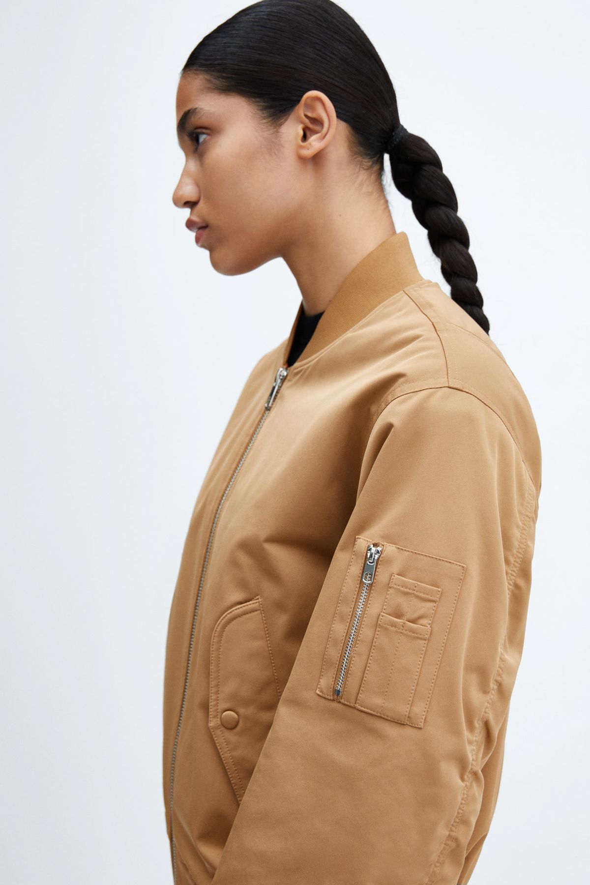 MANGO Woman-Übergroße Bomberjacke 5