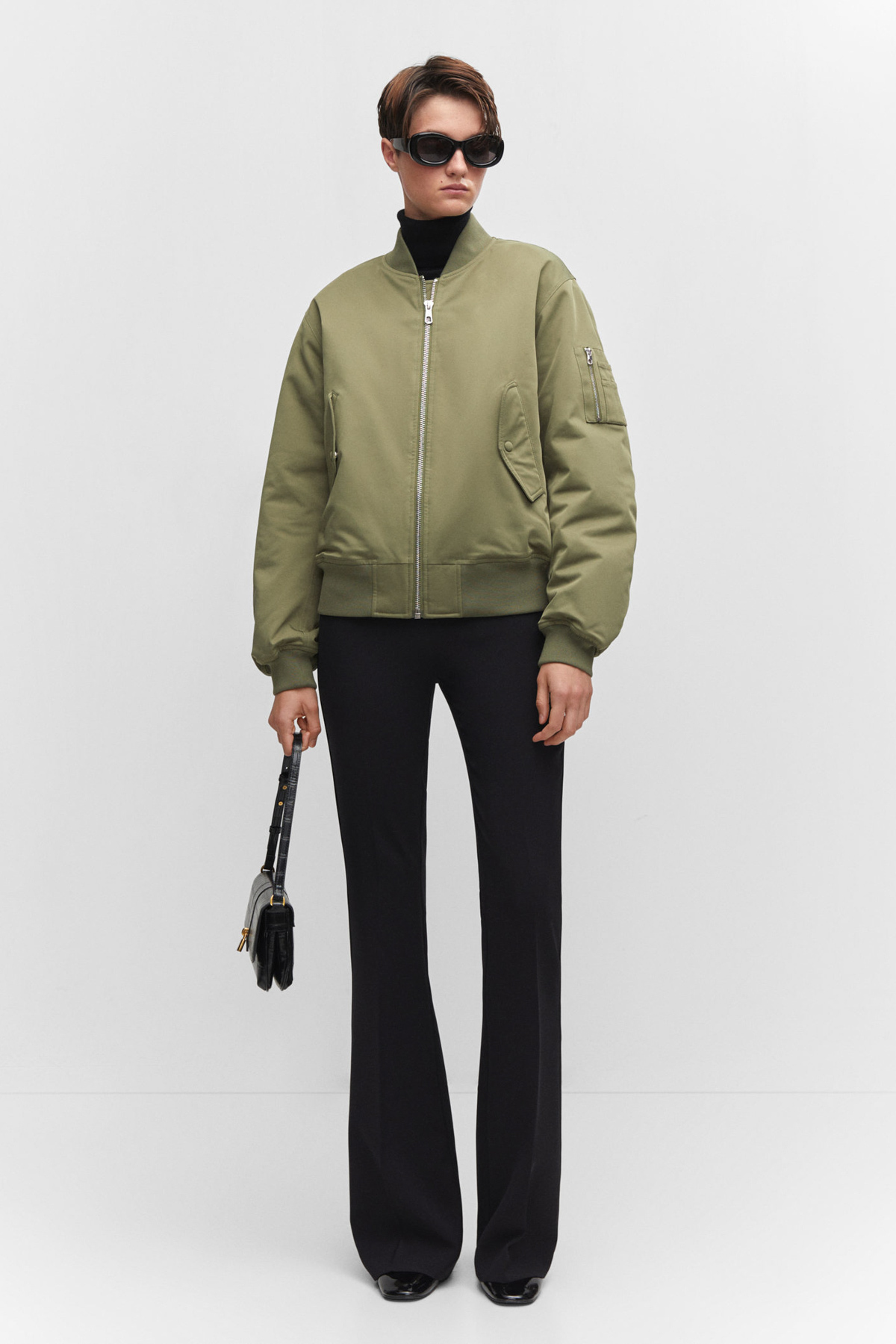 MANGO Woman Bunda oversized Bomber