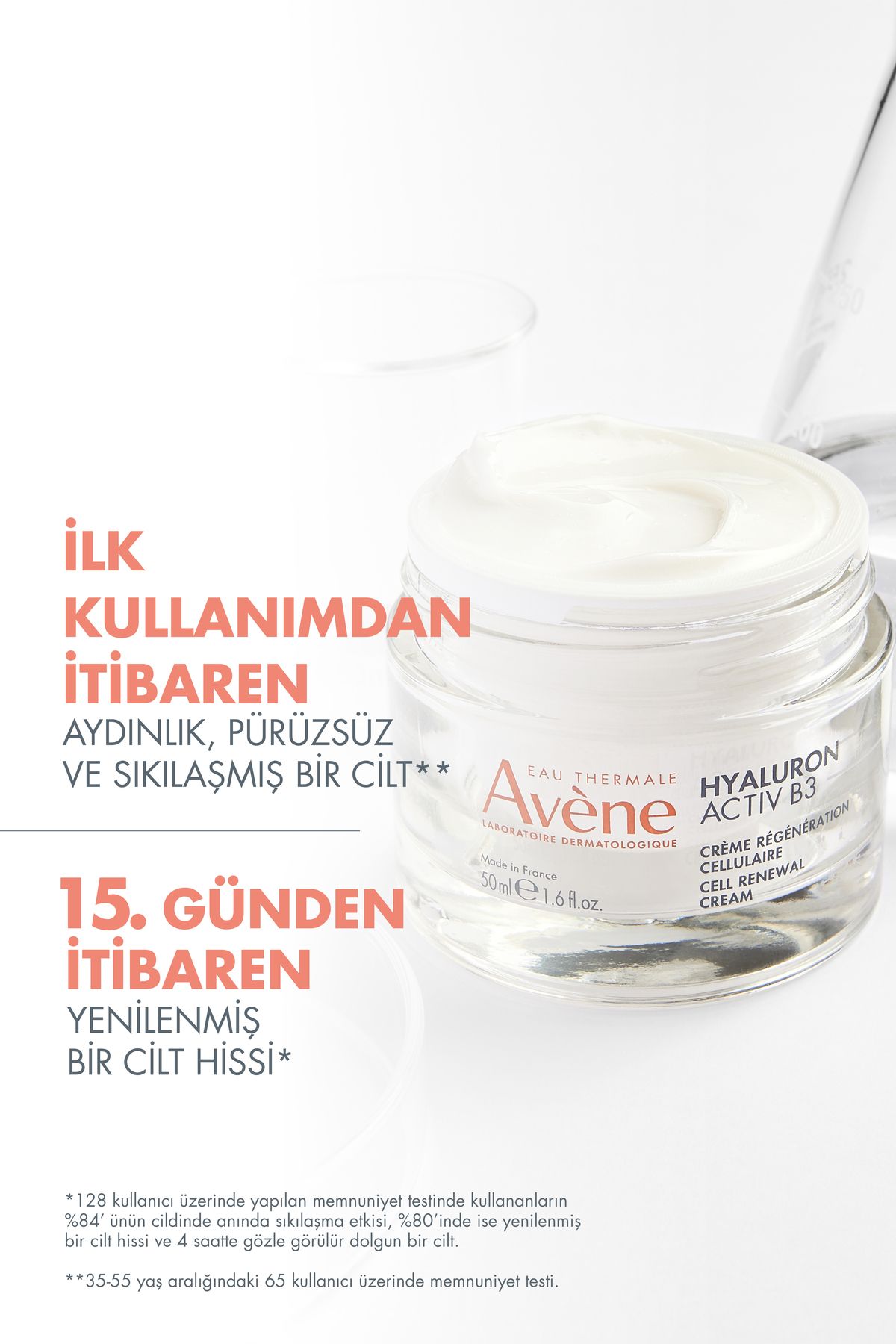 مجموعه مراقبت از سلول های بازسازی و پر کردن سلول هیالورون اکتیو B3 Avene