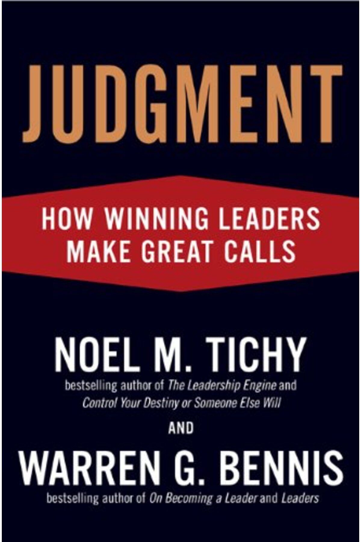 Penguin Random House-Judgment How Winning Leaders Make Great Calls 1