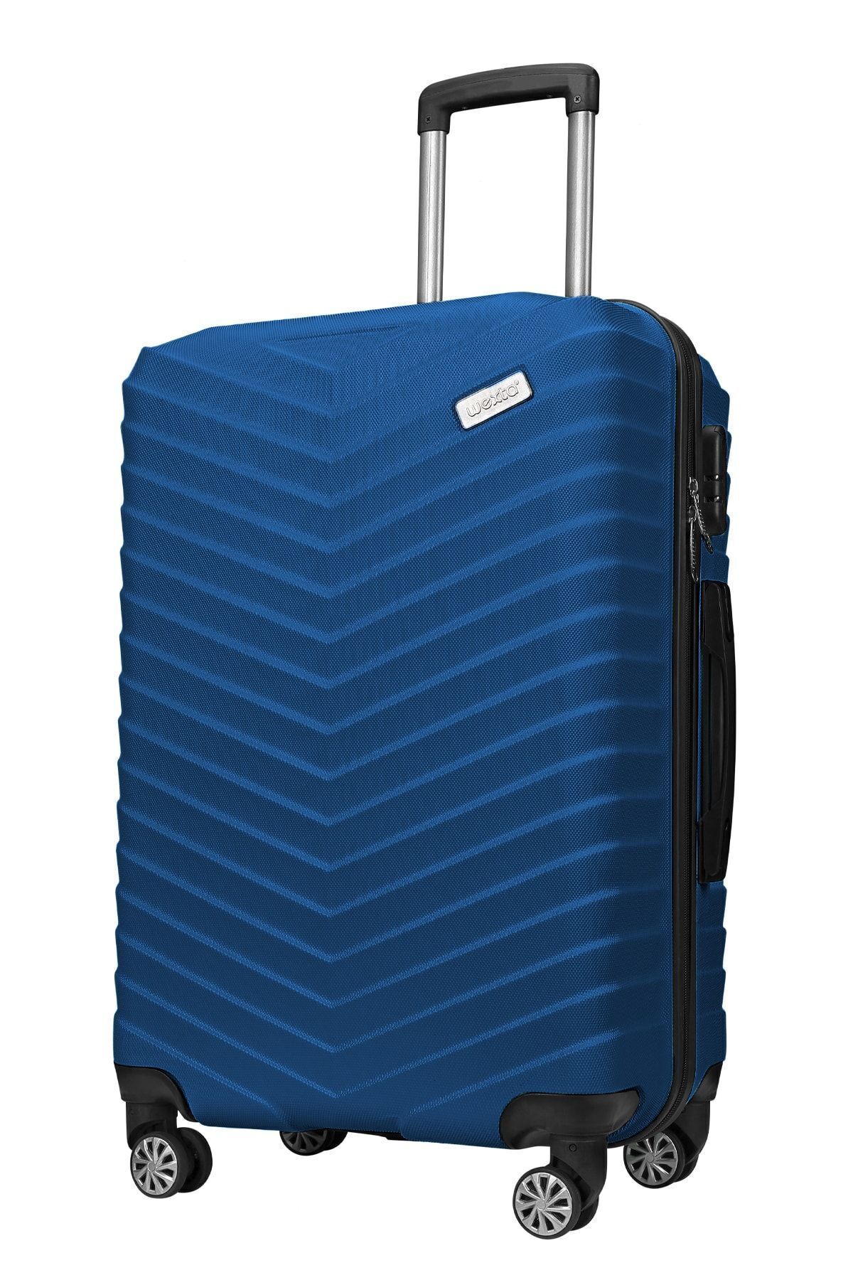 [新品未使用]ONEWAY DIAMOND STORM 26 145cm Wexta Wx-1001 Çivit Mavi Orta Boy Valiz - Fiyatı, Yorumları