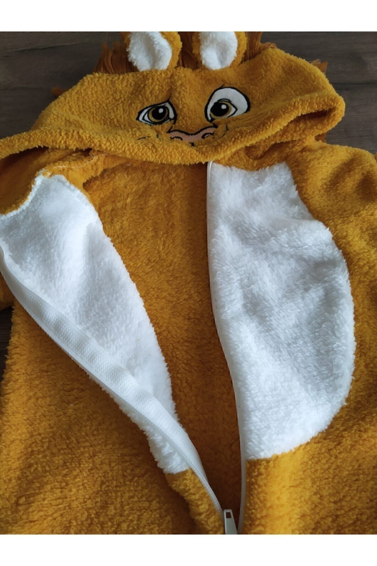 Genel Markalar Bebelop Welsoft Peluş Aslan Tulum 1-3 Yaş fotoğrafı 4 (önizleme)