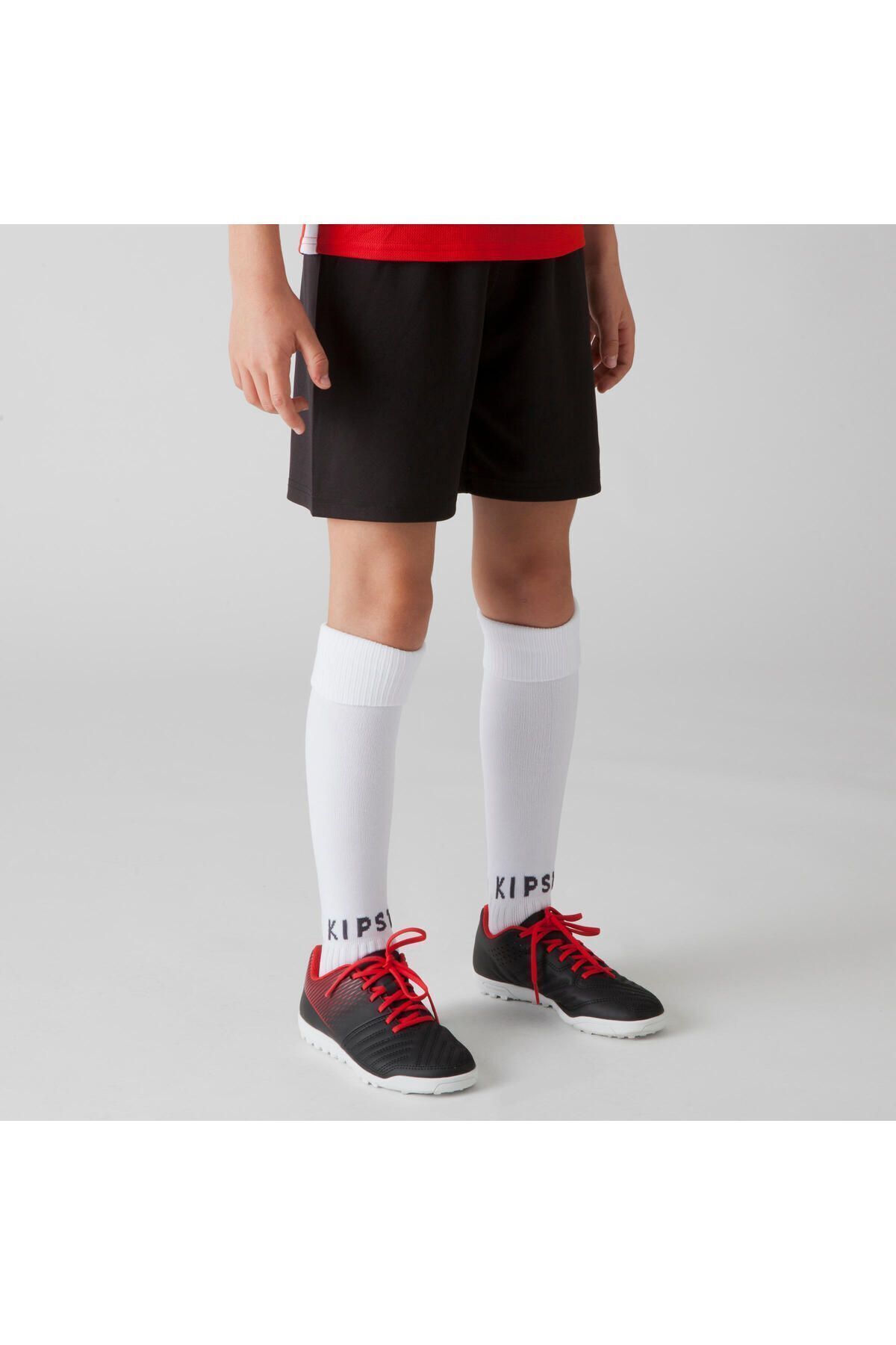 Çocuk Futbol Şortu - Siyah - Essentiel