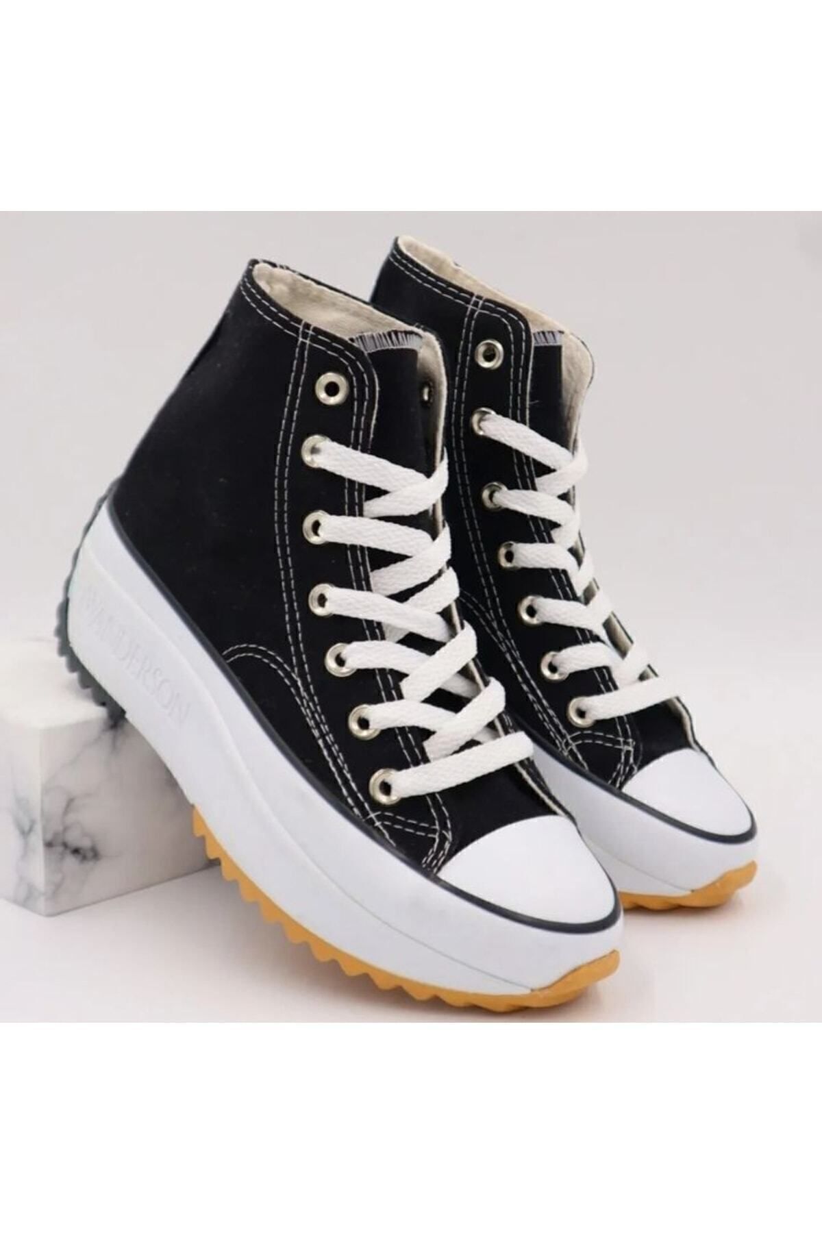 PAT K BEBE Wanderson Run Thick Sole and High Top Children s Sneakers Trendyol