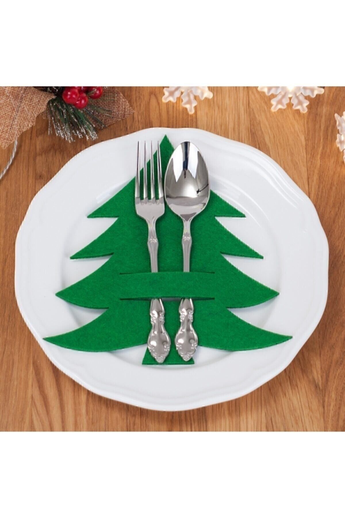 TREND META Bol de servire din pâslă, 3 roșii 3 verzi