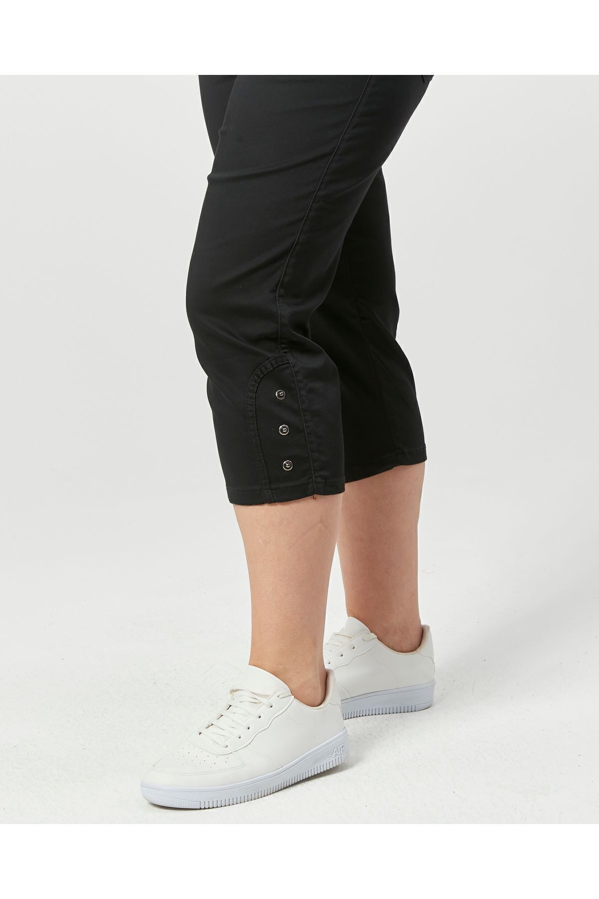 EYLÜL BUTİK-Femei - Design Capri cu talie elastică 7