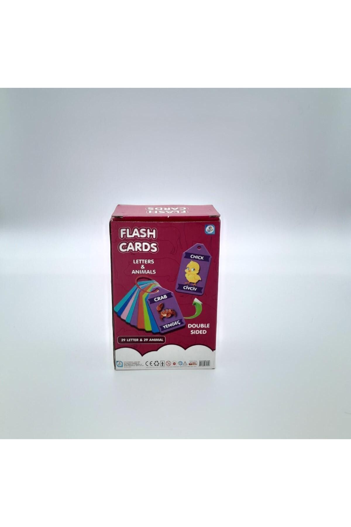 Genel Markalar Türkçe - Ingilizce Eğitim Oyunu Flash Kartlar Ilk Kelimelerim Hayvanlar 48 Parça fotoğrafı 3 (önizleme)