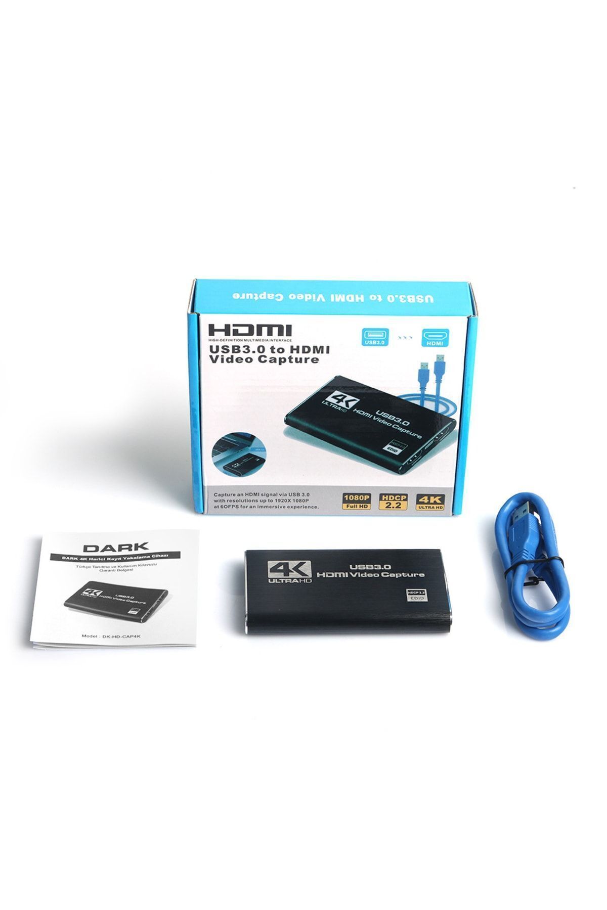 Genel Markalar 4k Ultra Hd 60hz Video Capture Usb 3.0 Hdm Video Kay t Cihaz dk hd cap4k
