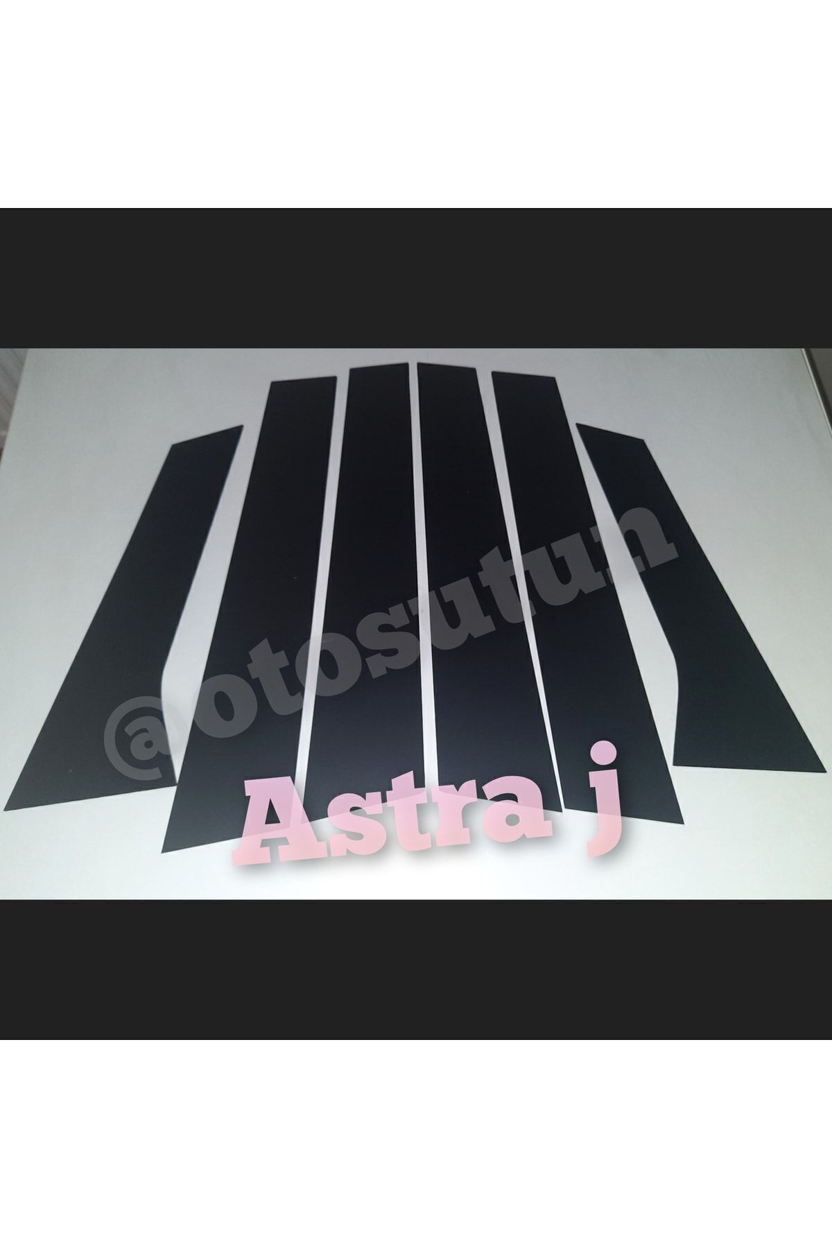 OTOSUTUN Opel Astra J Parlak Siyah(PİANOBLACK)kapı Sütunu