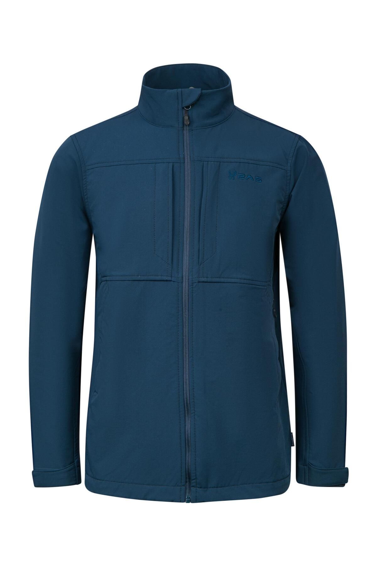 2AS-Ανδρικό μπουφάν Navy Blue Walker Merino Wool 1