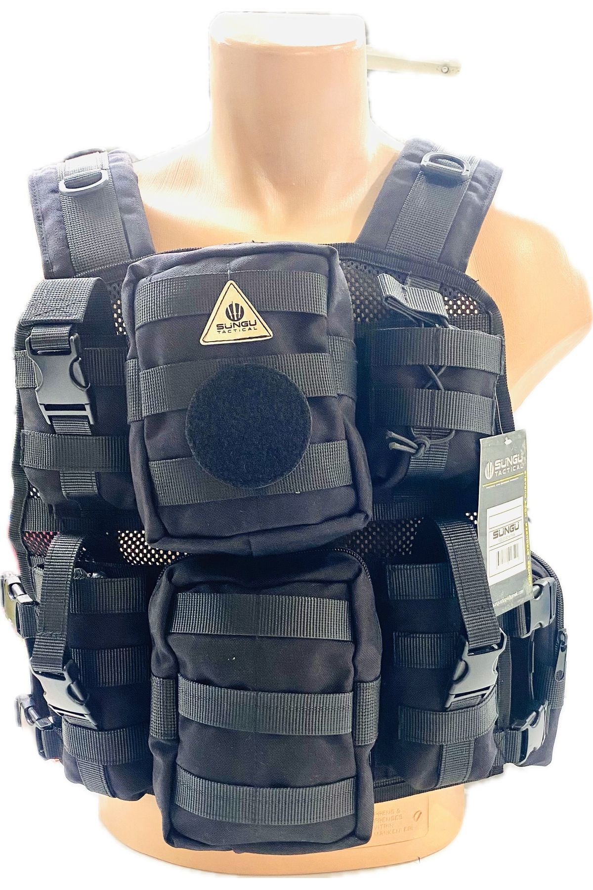 Süngü askeri shop YELEK Siyah