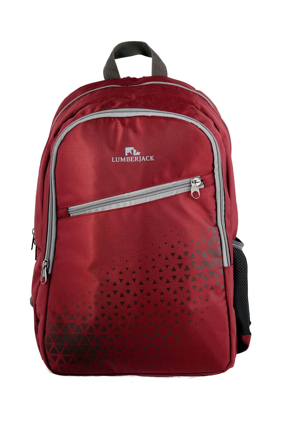 Bordo Unisex Sırt Çantası Lm8541