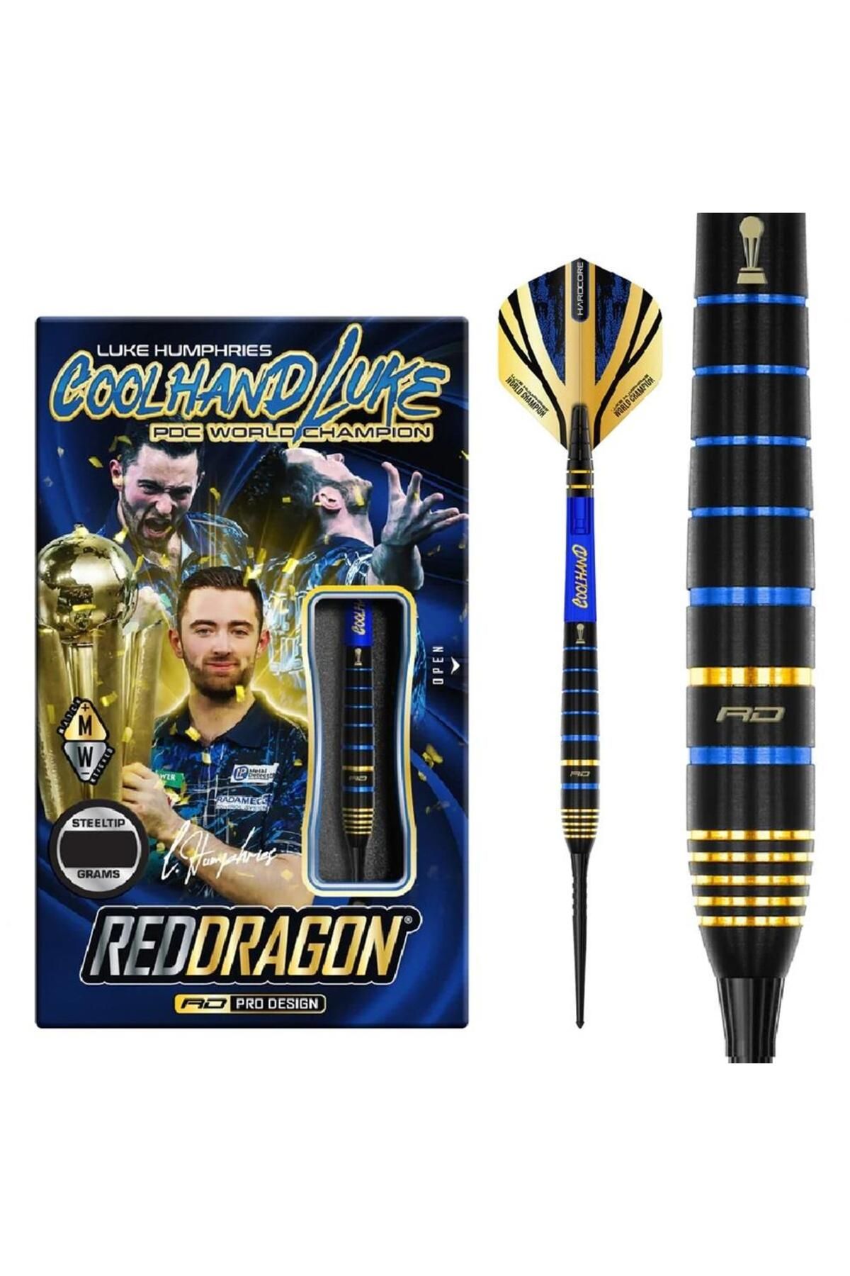 Red Dragon Luke Humphries TX4 Avanger % 90 Tungsten Çelik Uçlu Dart Oku