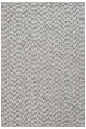 Cool Halı Milano 665 Gri Hasır Dokulu Halı Kilim Salon Mutfak Koridor Kesme Y...