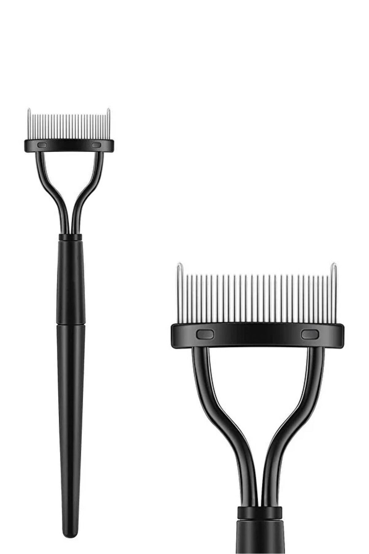 Factorial Kirpik Ayırıcı Katlanabilir Tarak Ve Kirpik Şekillendirici Lens Makyaj Tamamlayıcı Aparat