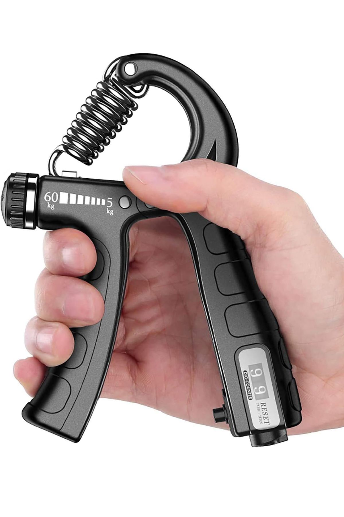 COZY SENSE El Kol Bilek Güçlendirici Sayaçlı Ön Kol Güçlendirici El Yayı Evde Spor Aletleri Dumbell Seti