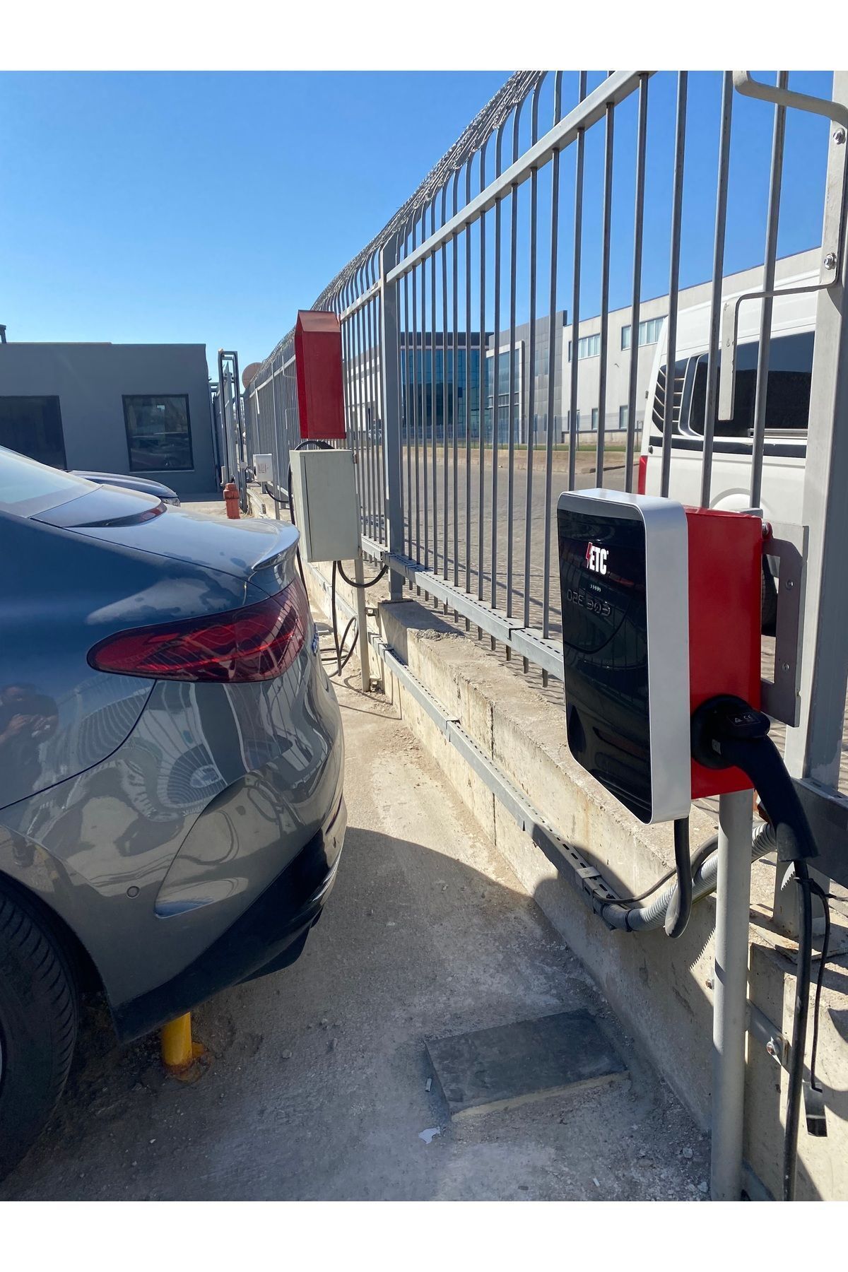 ETC Şarj Elektrikli Araç Şarj Istasyonu 22kw Ev Tipi Prizli E-220