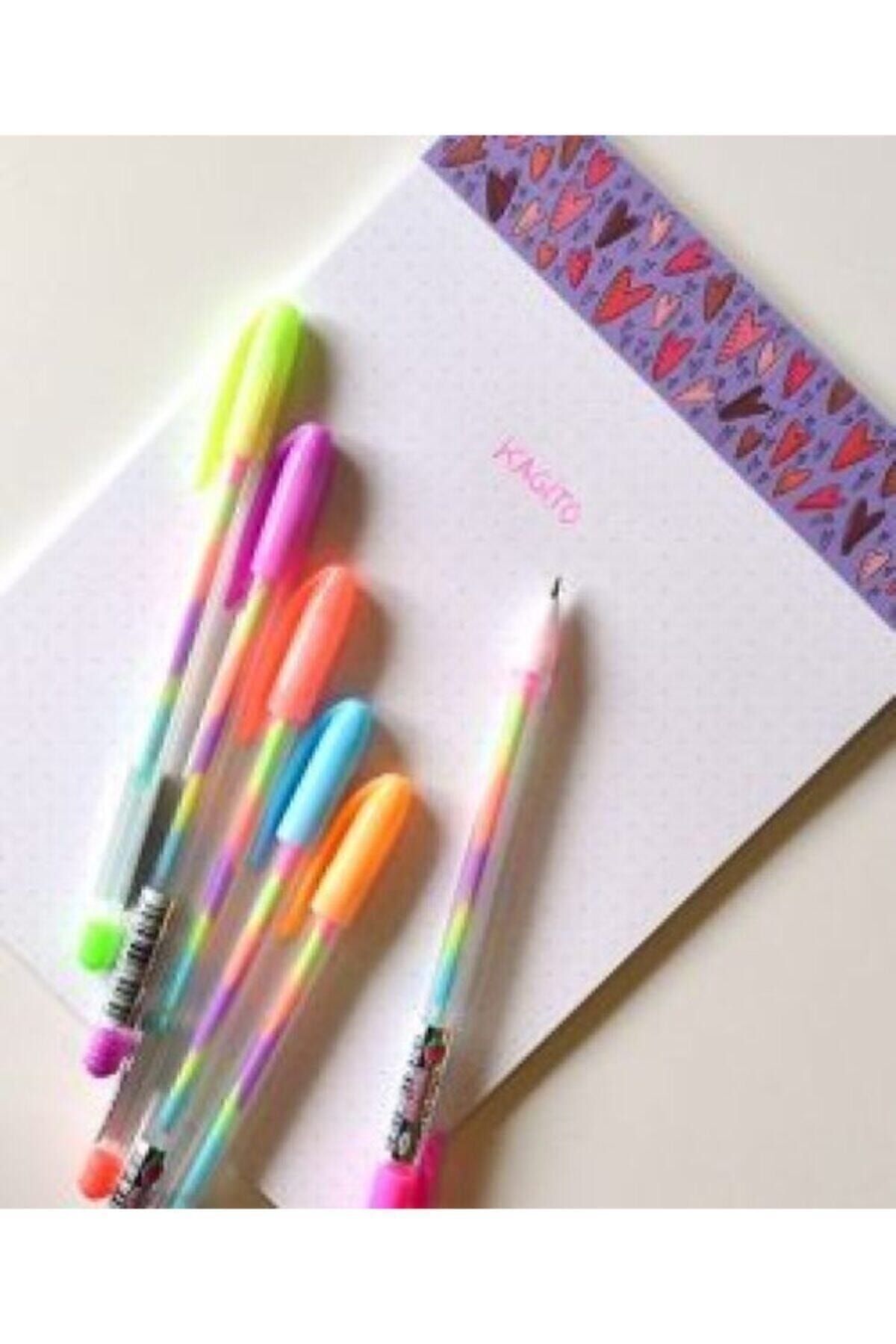 Rainbow Gel Pen 6pcs
