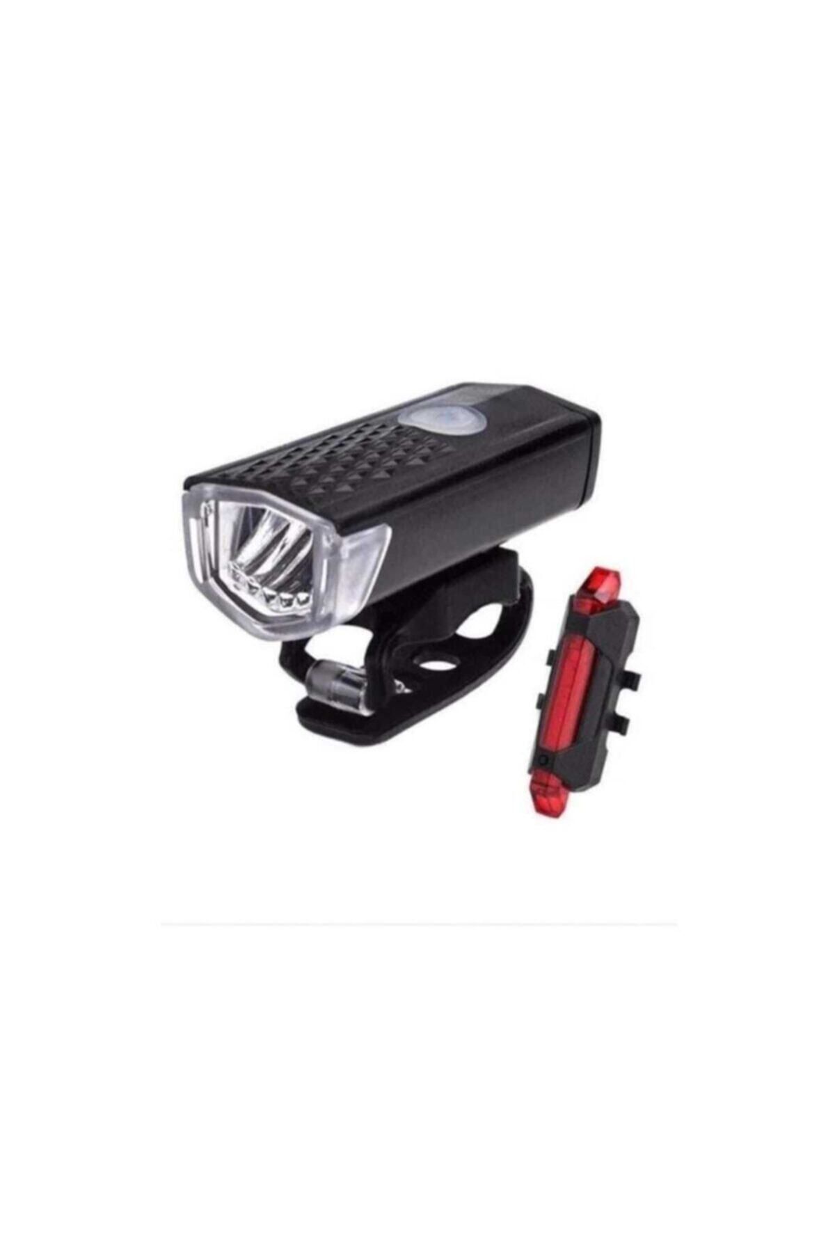 Charcoal Bicycle Lamp Set