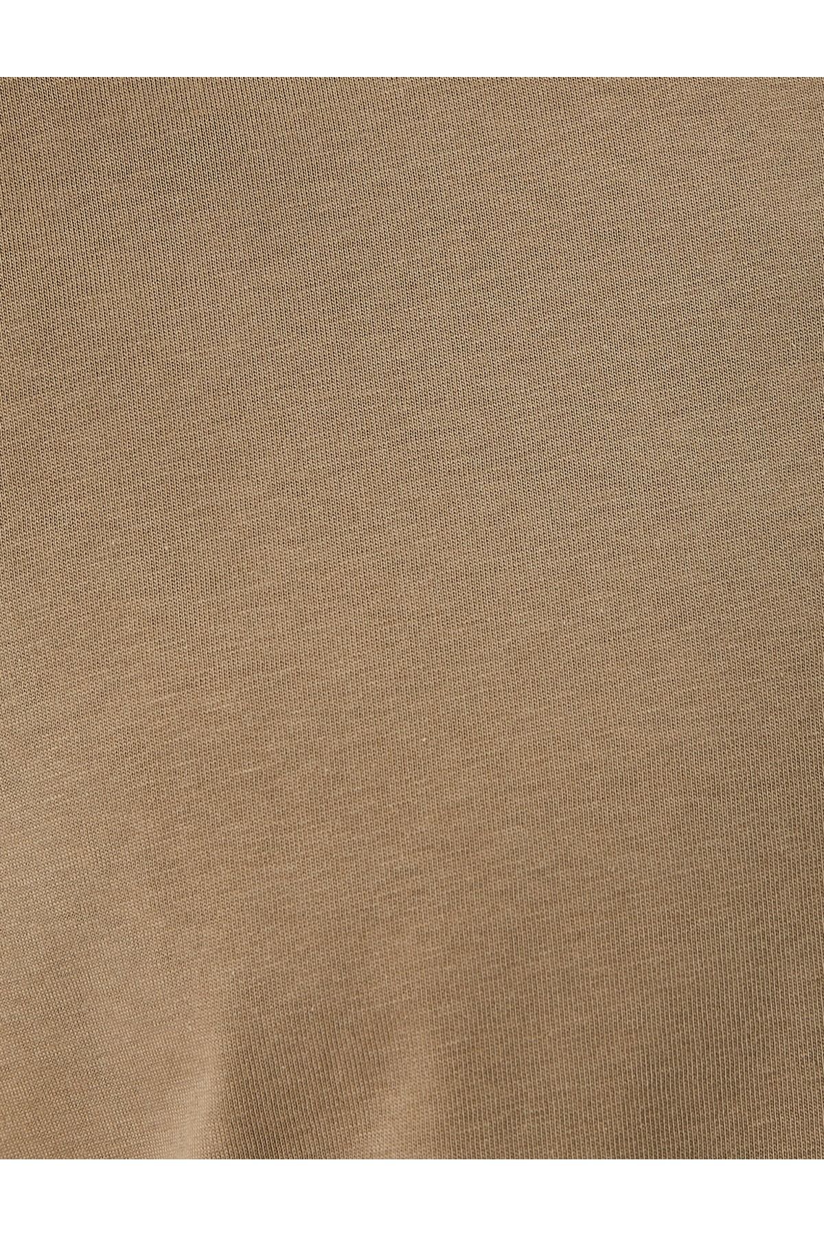 تیشرت مردانه خاکی کوتون | SS0000000035832 اورجینال - تصویر 6