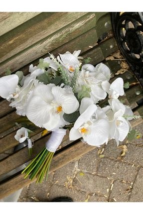 Buketlife Orkide gelin buketi