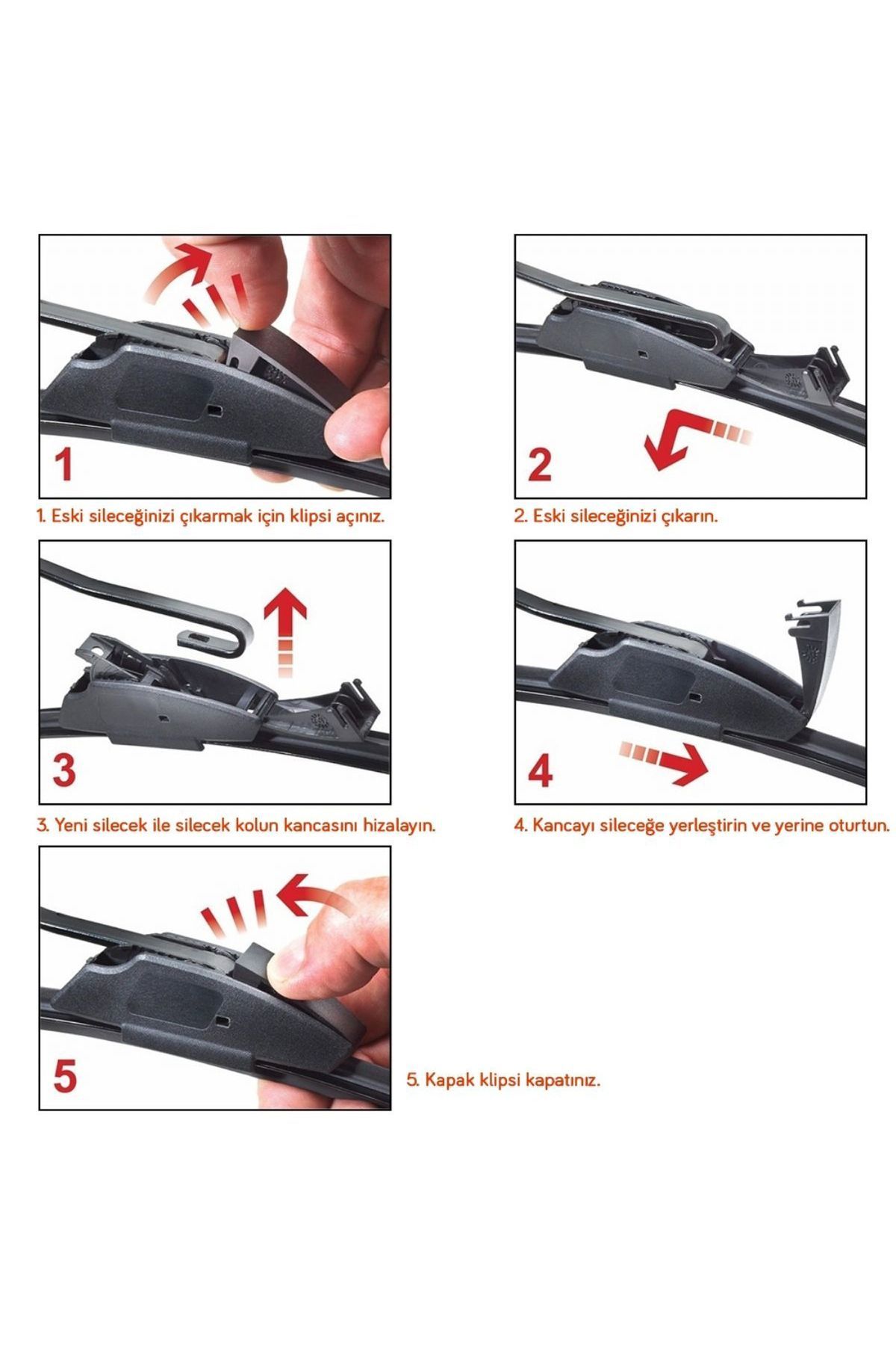 Sentinel-Banana Wiper Set Compatible with Mazda Cx-5 2011-2016 2