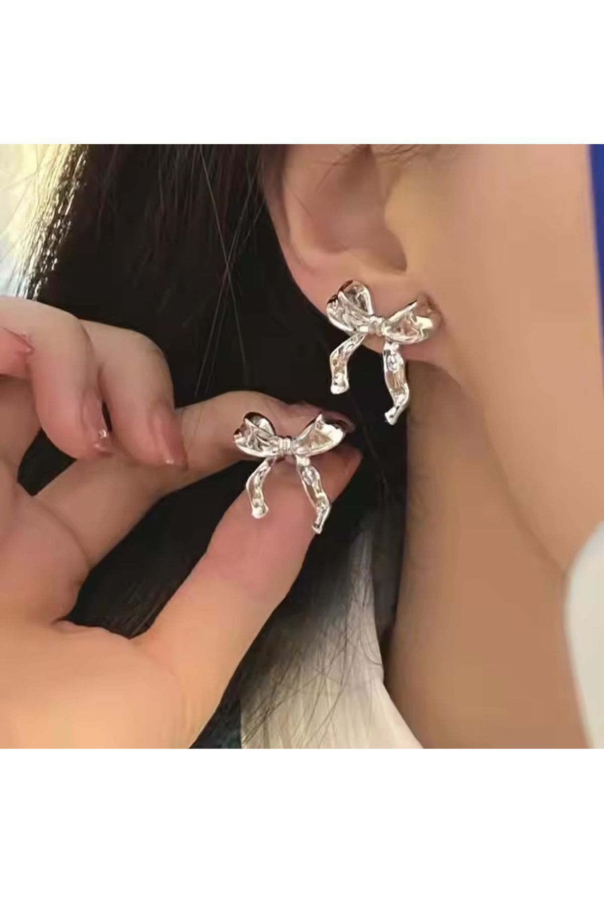 Küçük Sallantılı Fiyonk Küpe 4