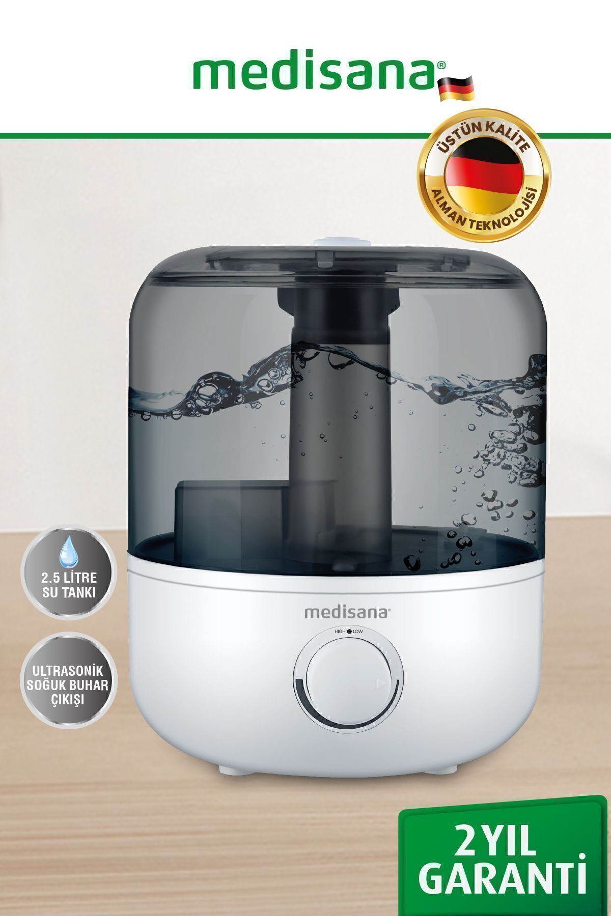 45051 2.5l Steam Air Humidifier with Aroma Function