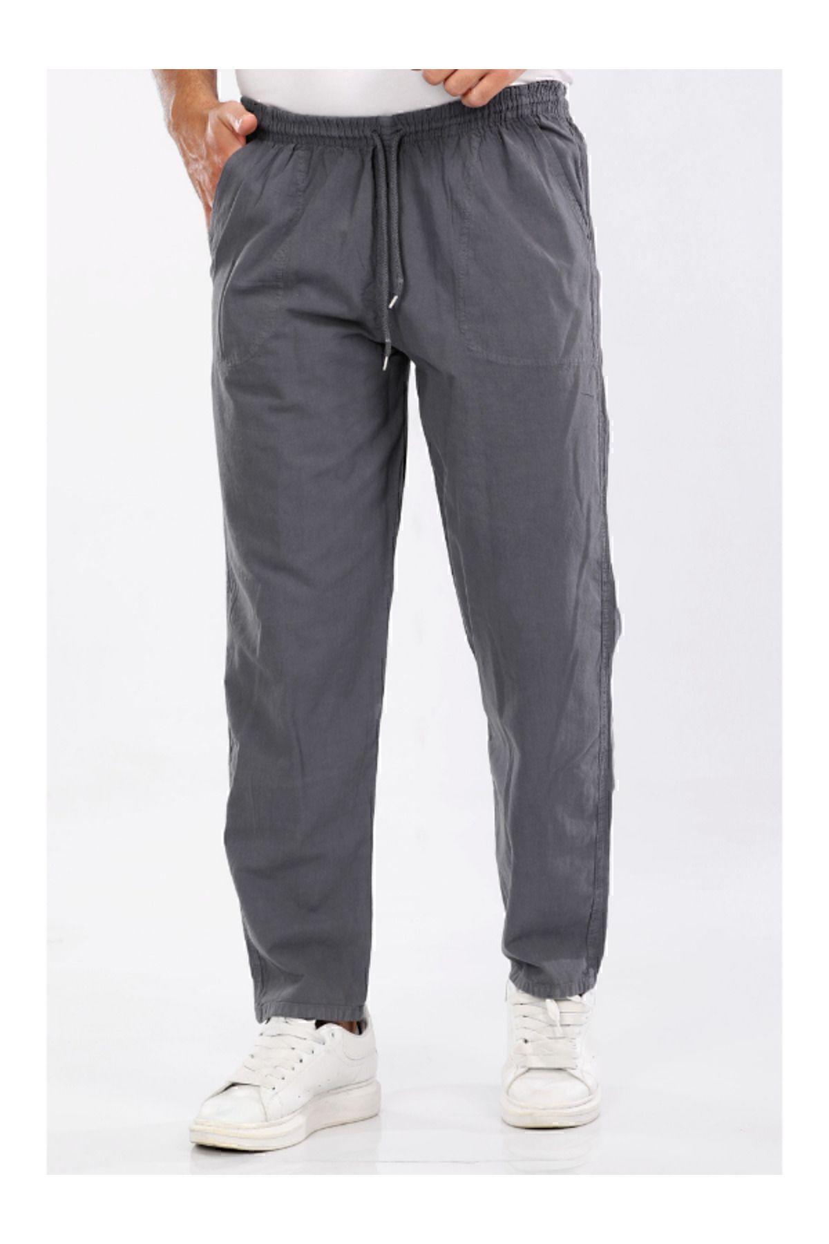 BERNEO Pantaloni Unisex 100% Bumbac Cu Aspect De In Unisex - M