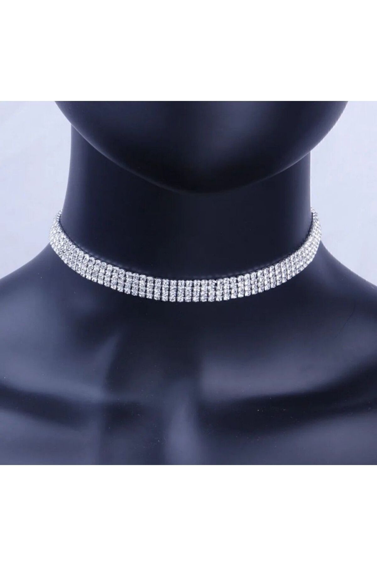 4 Row Choker Necklace